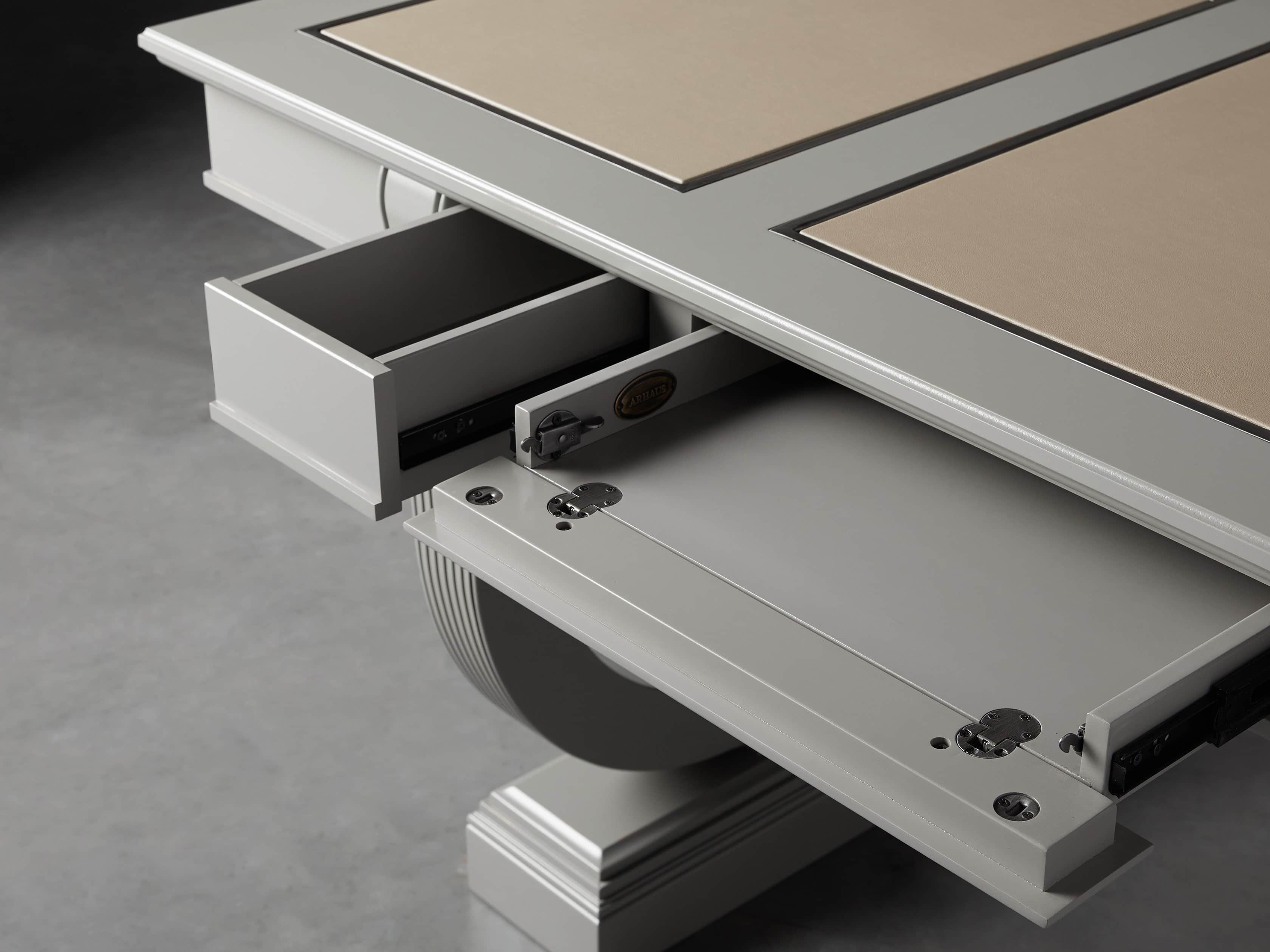 Athens Writing Desk in Stratus
