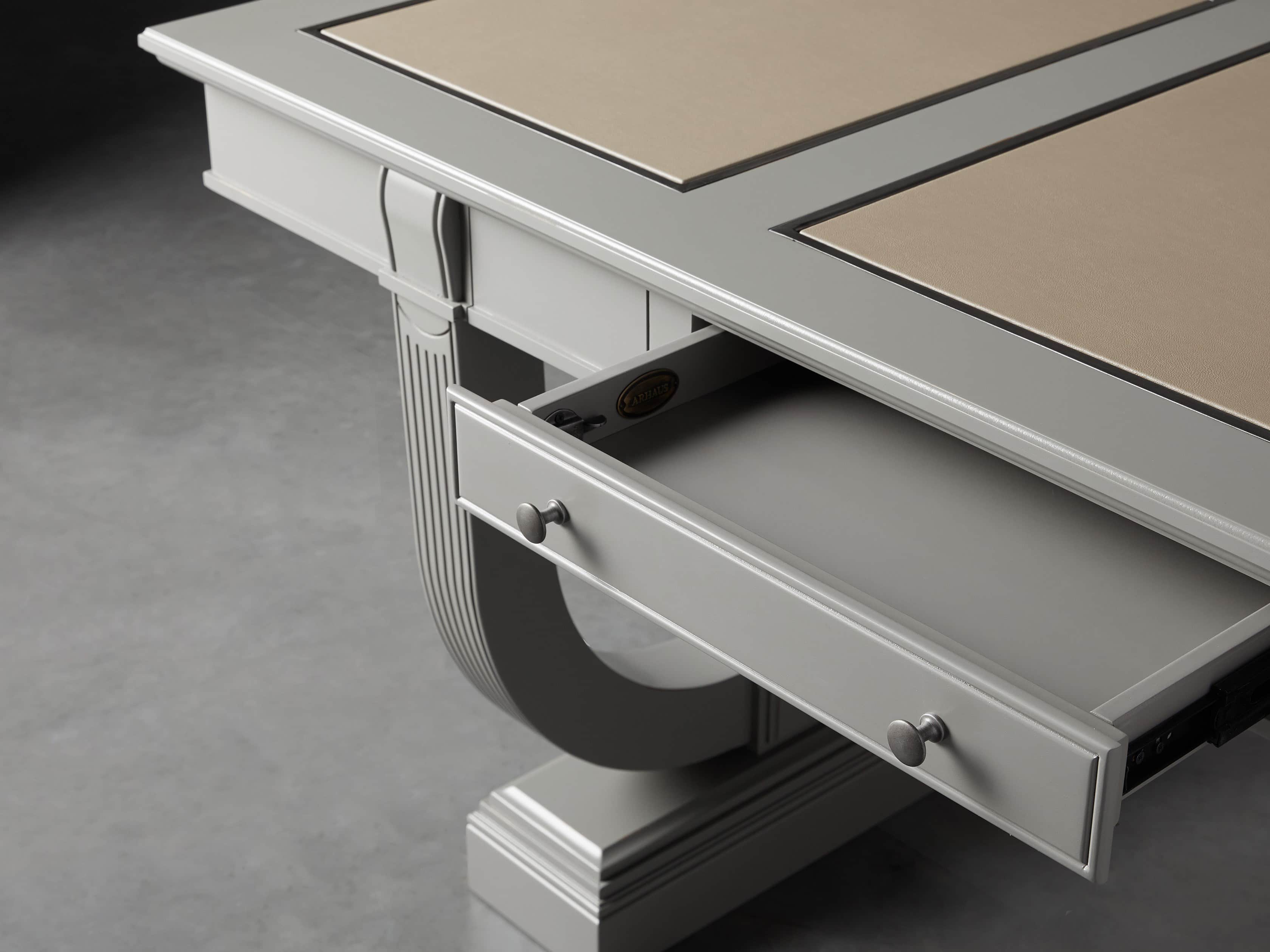 Athens Writing Desk in Stratus