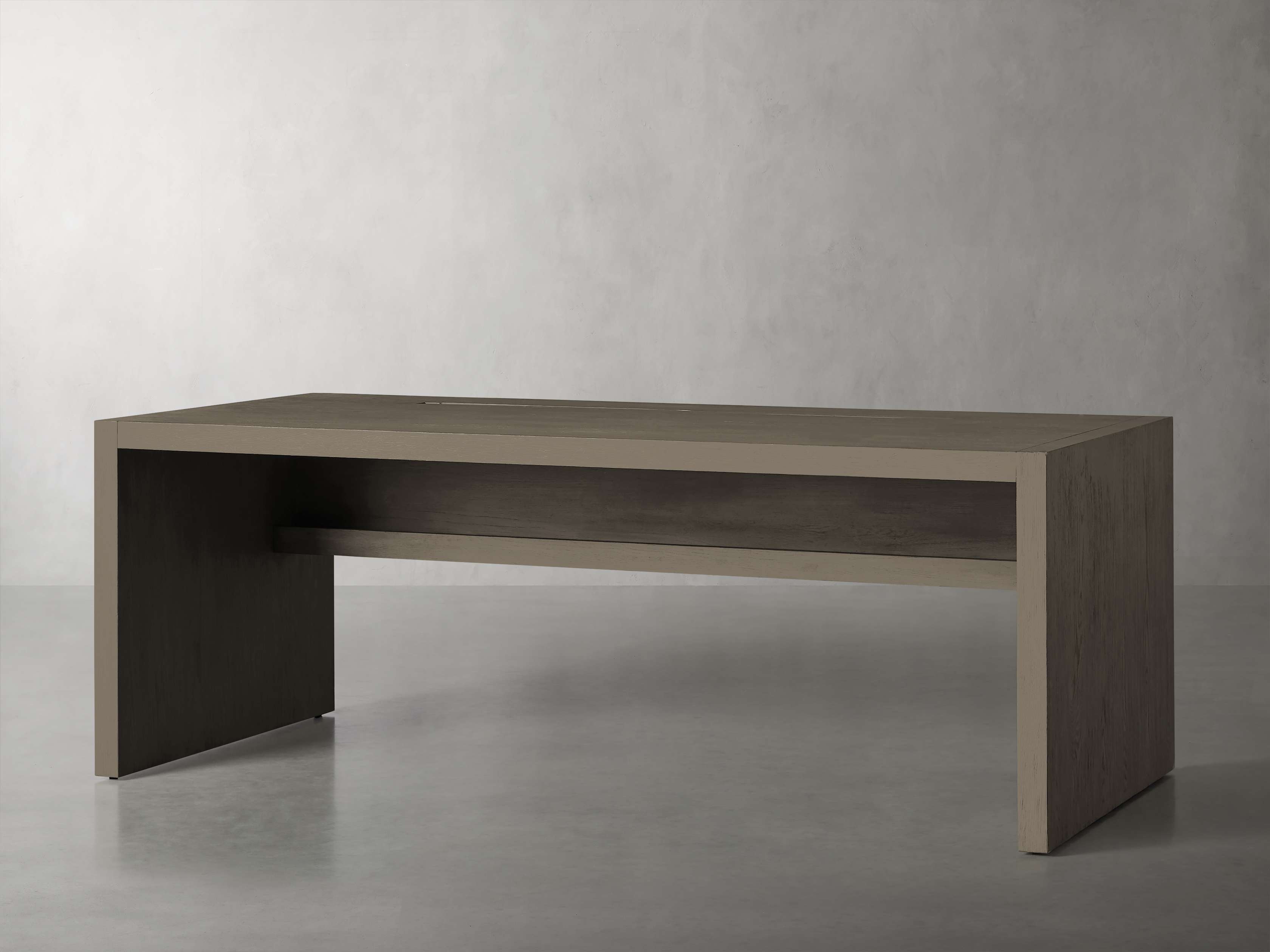 Bodhi 83" Modular Desk in Salvaged Grey, slide 2 of 9