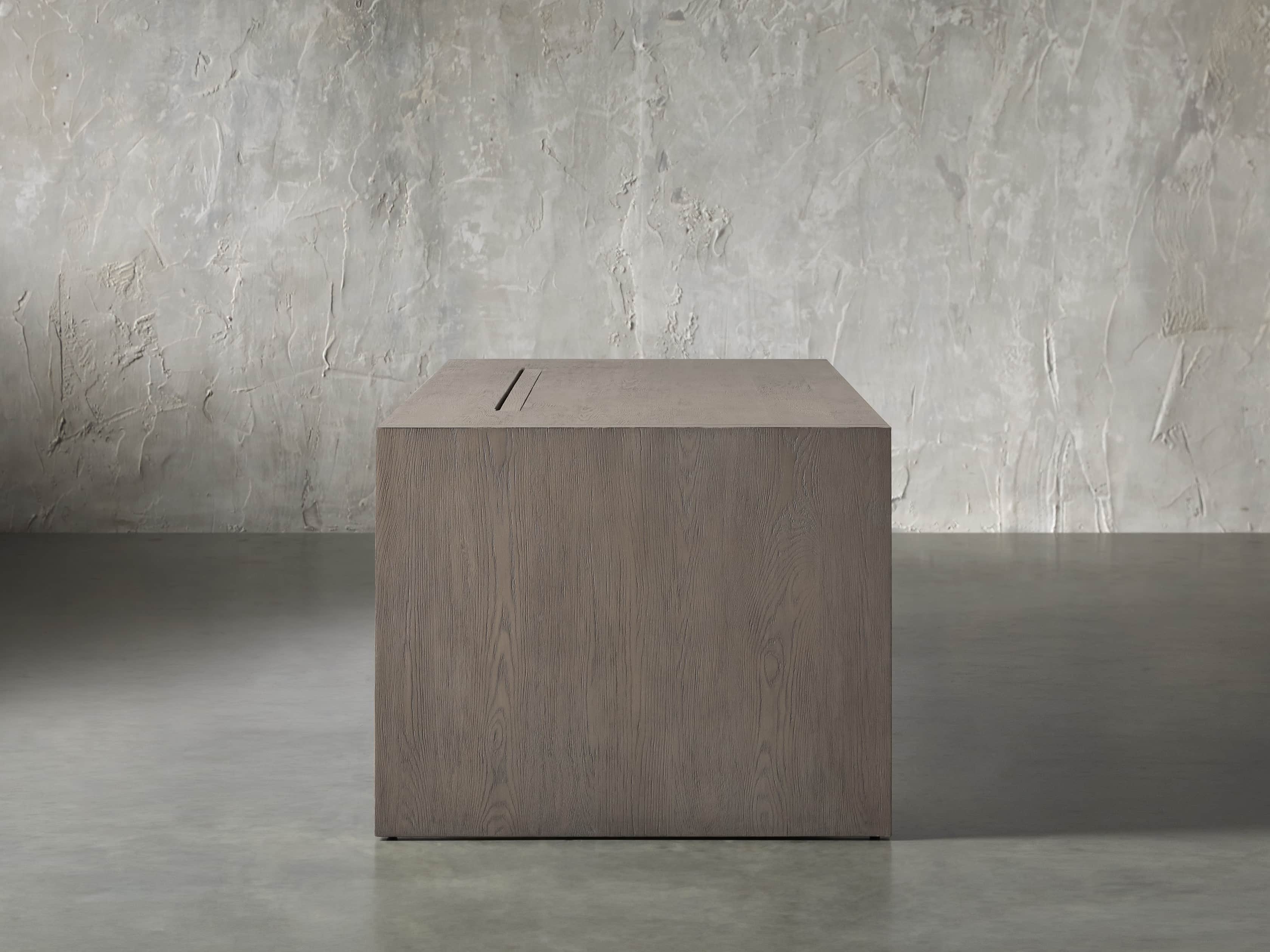 Bodhi 83" Modular Desk in Salvaged Grey, slide 3 of 9
