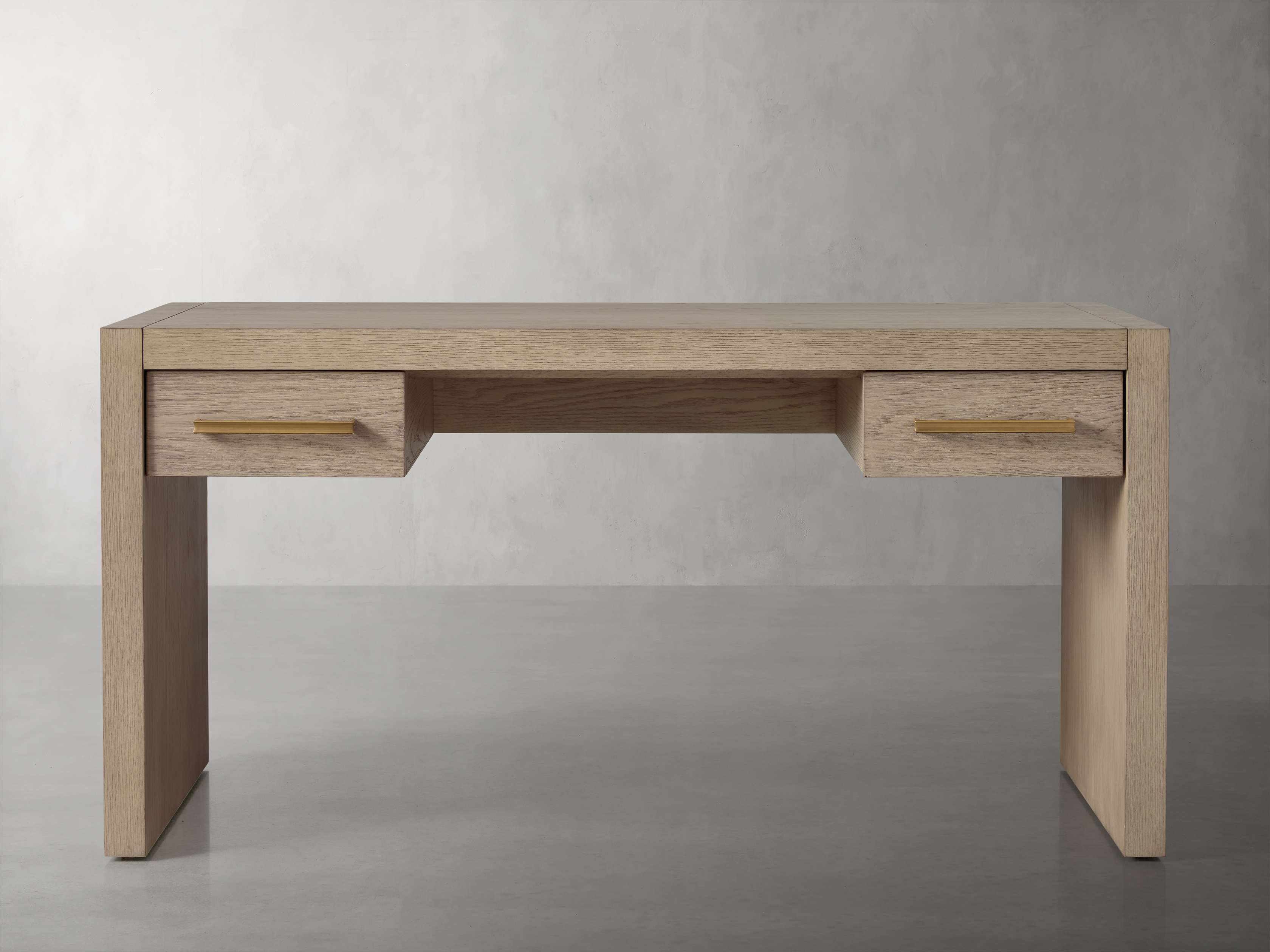 Bodhi Writing Desk in Wood in Natural Arhaus