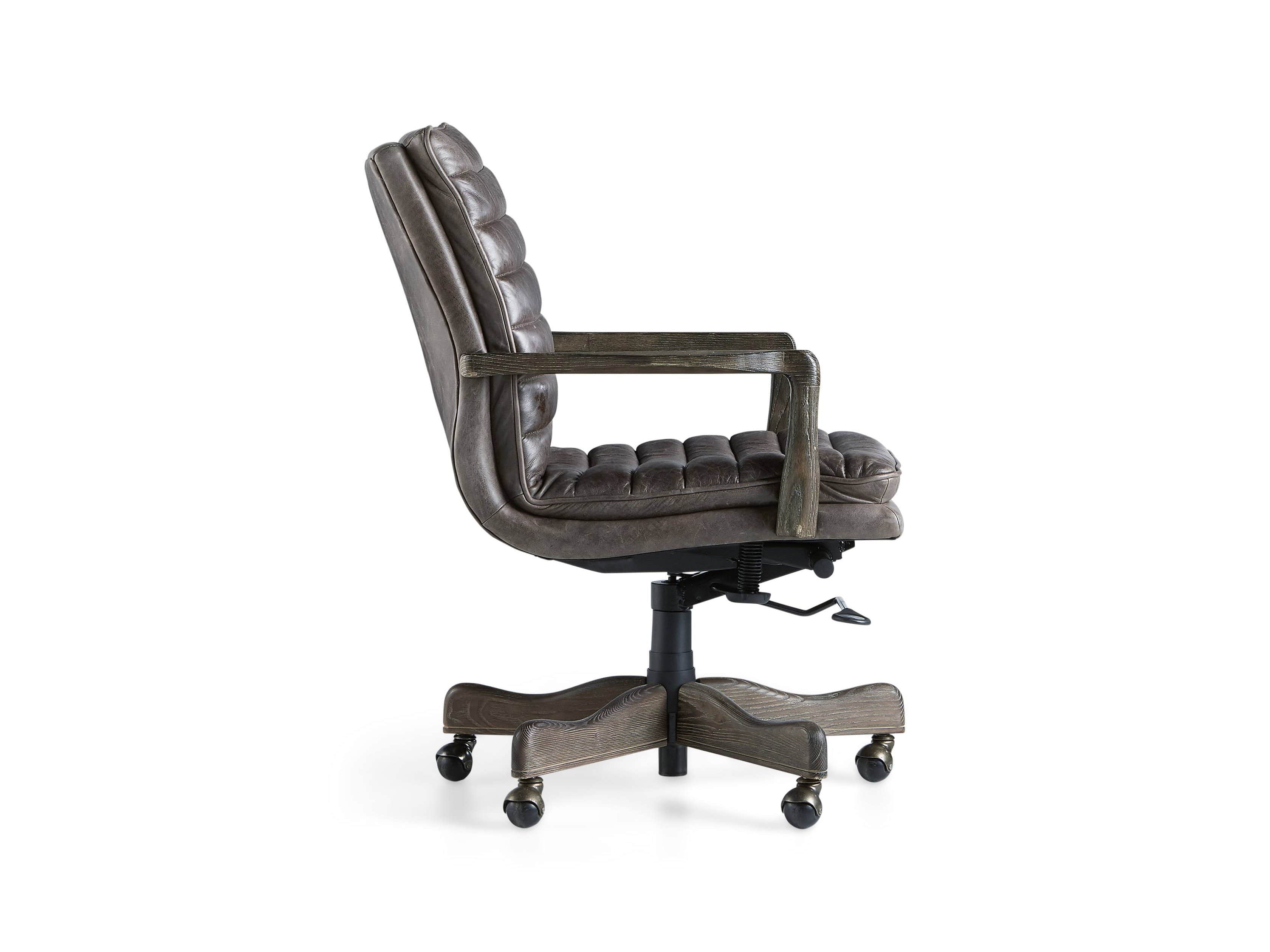 Cedrick 25" Leather Desk Chair