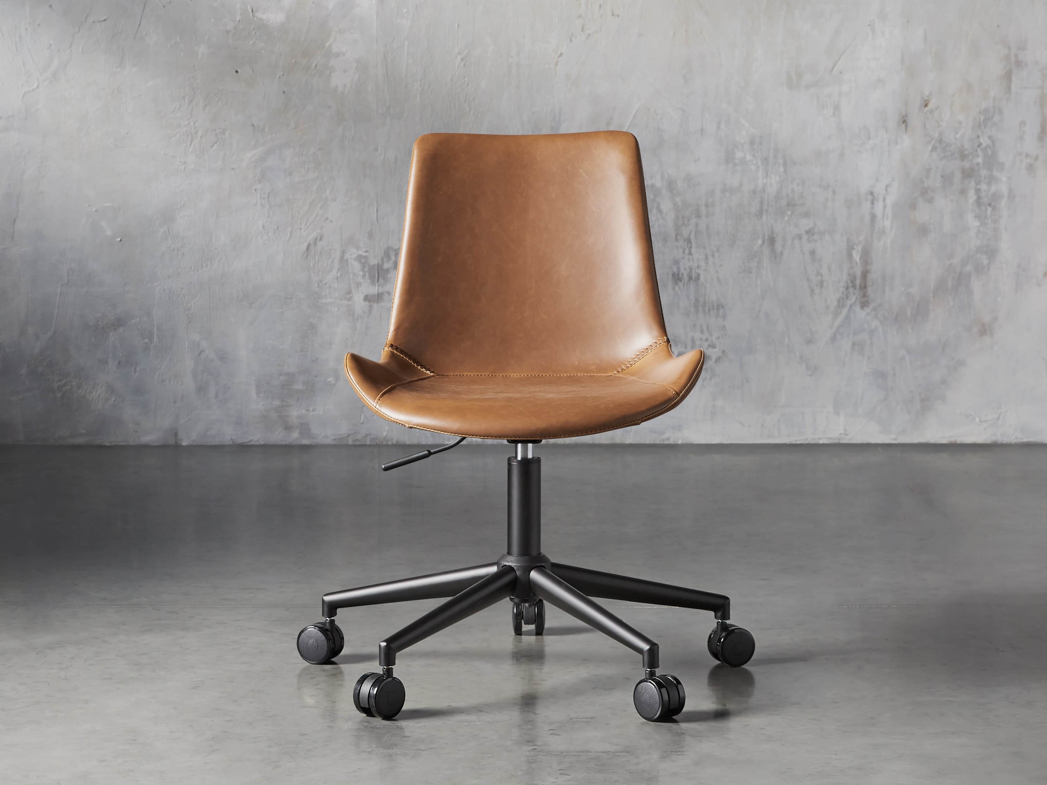 leather desk chair