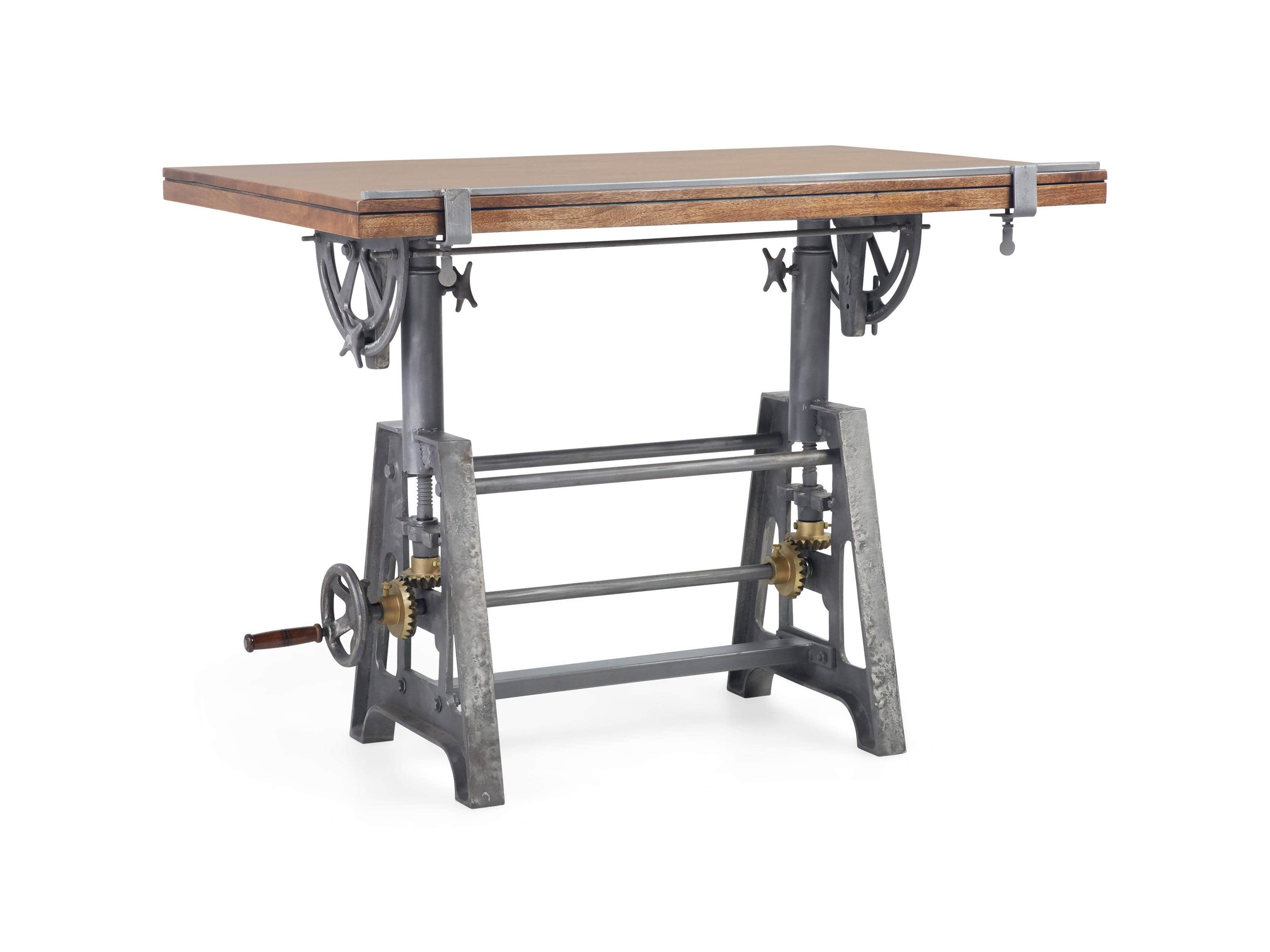 Industrial Crank Drafting table