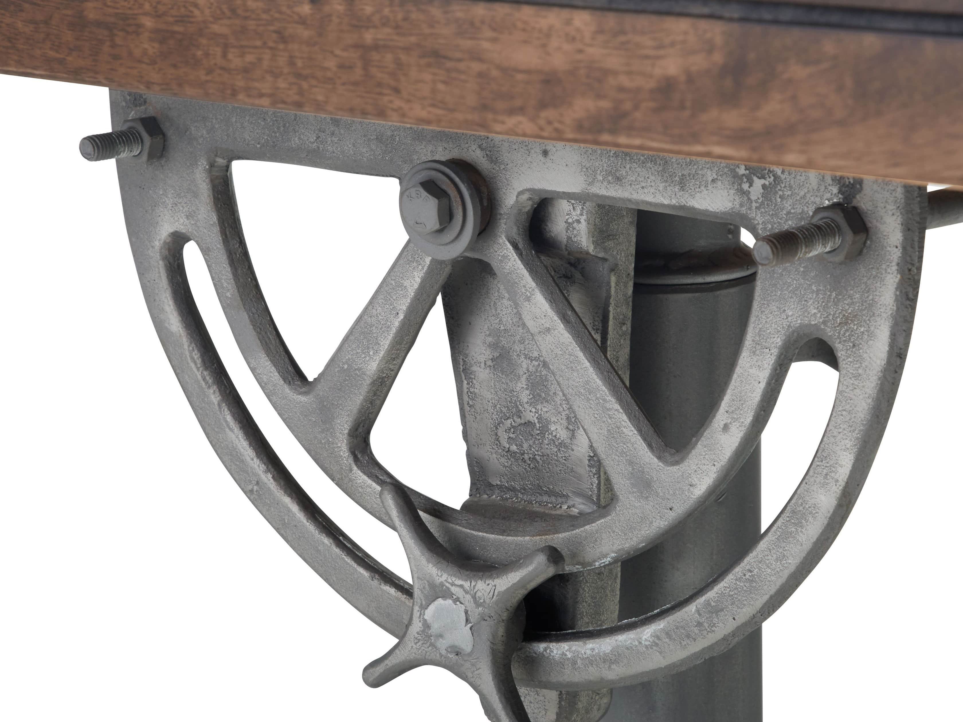 Industrial Crank Drafting Table Arhaus