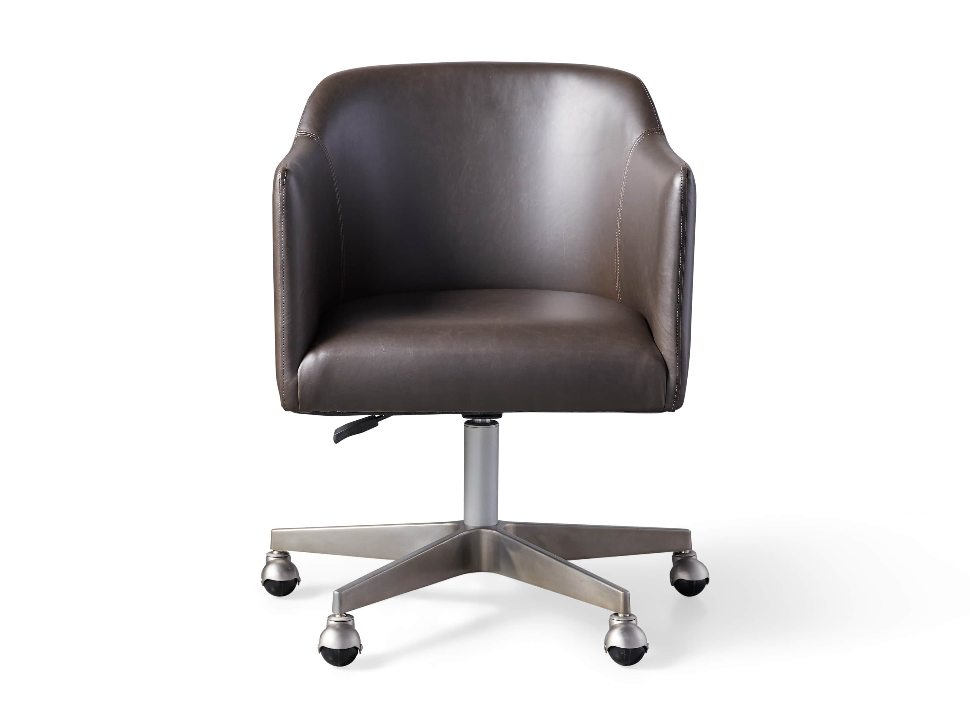 Lain Faux Leather Desk Chair – Arhaus