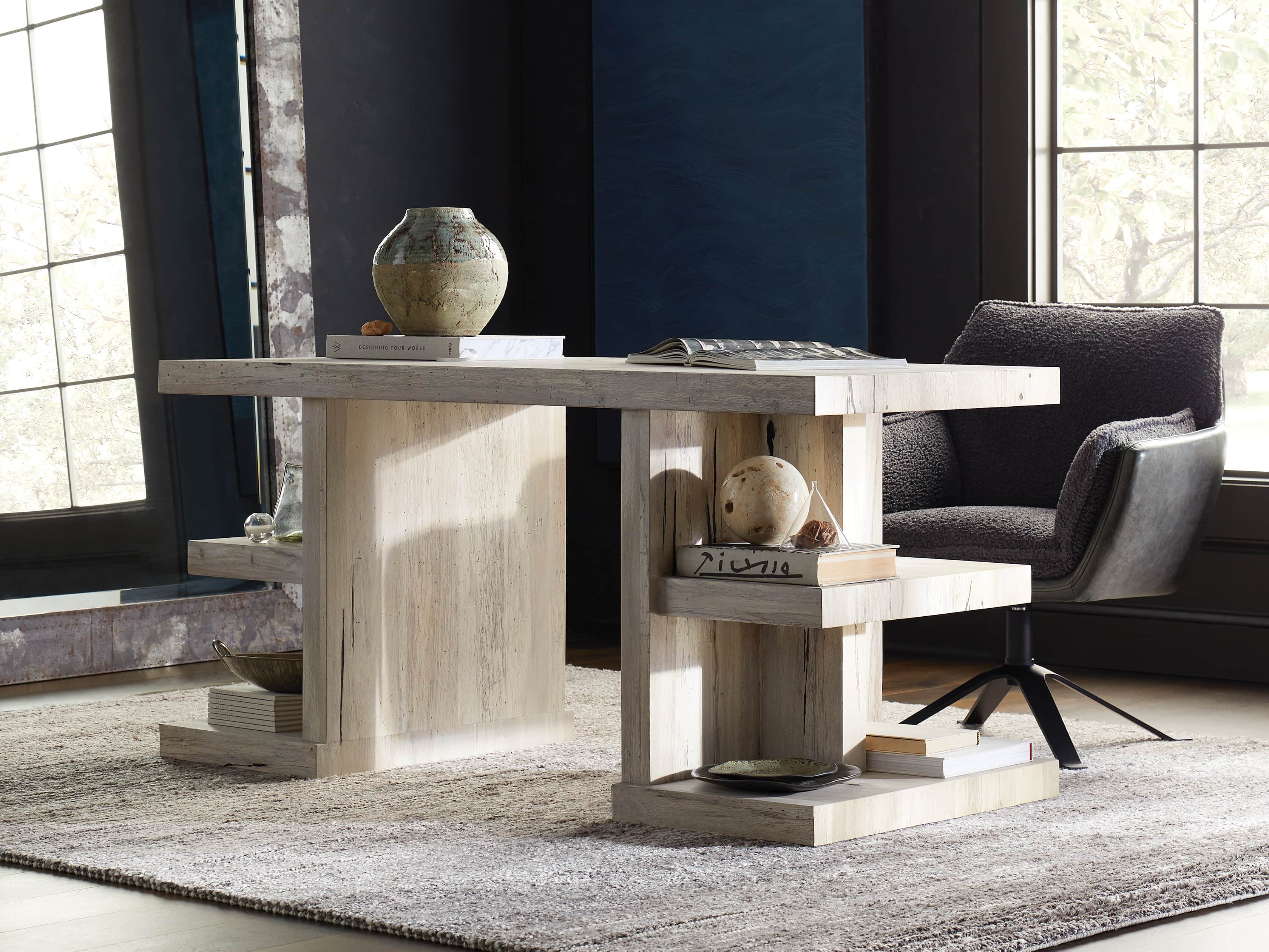 Leandro 62" Writing Desk, slide 1 of 7