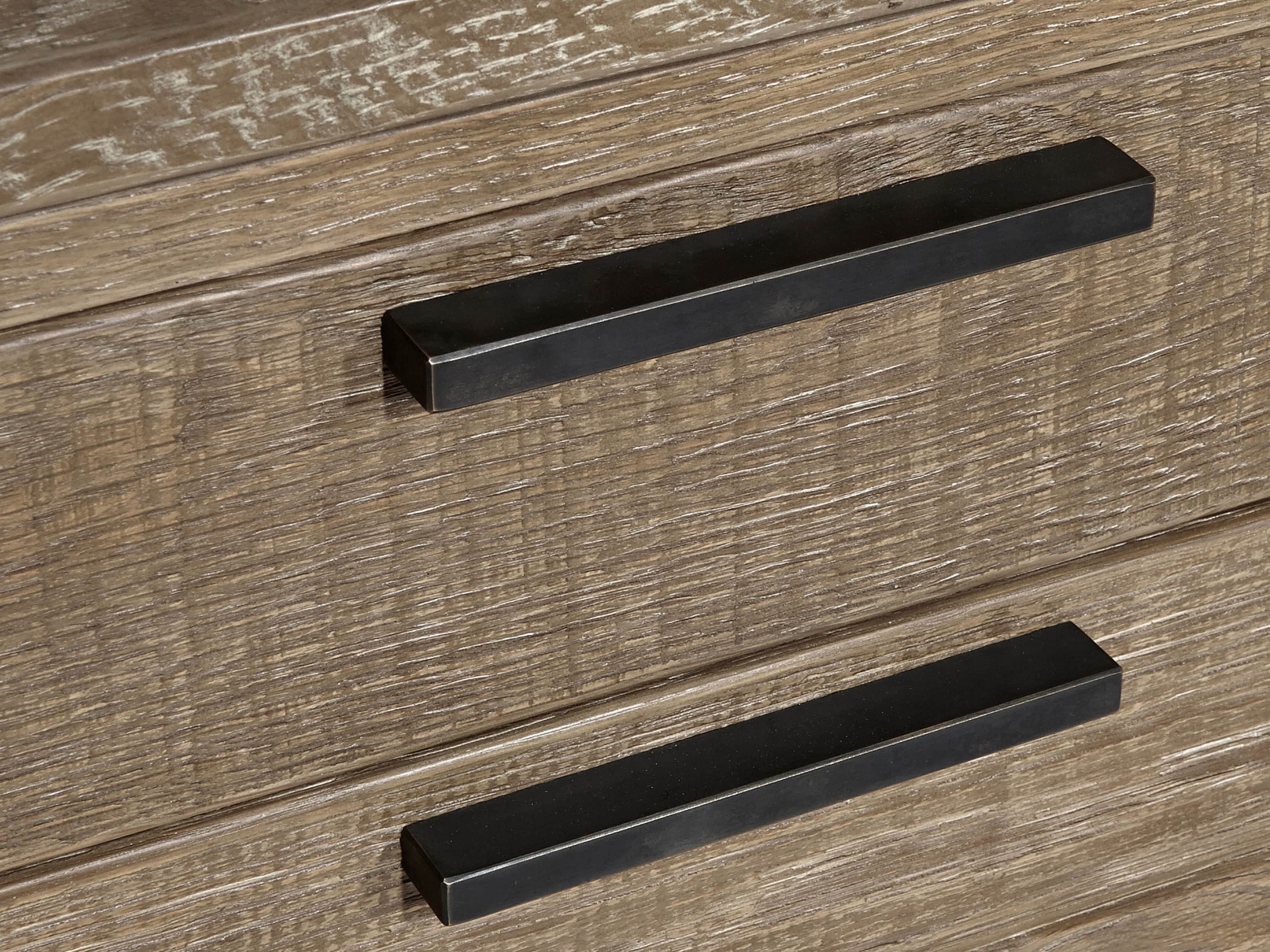 Palmer Executive Desk in Natural Oak