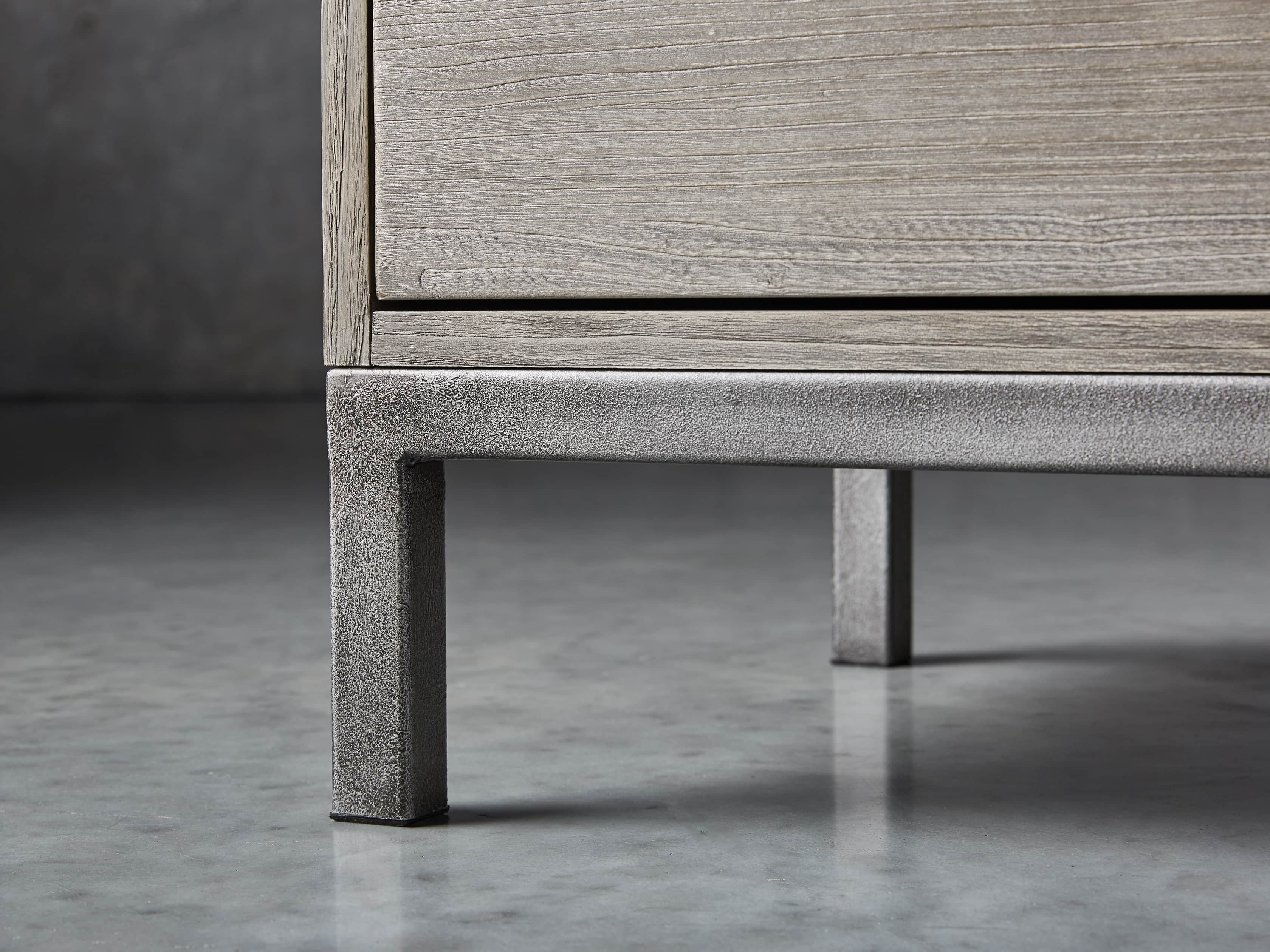 Palmer 56" Credenza in Stone on Ash