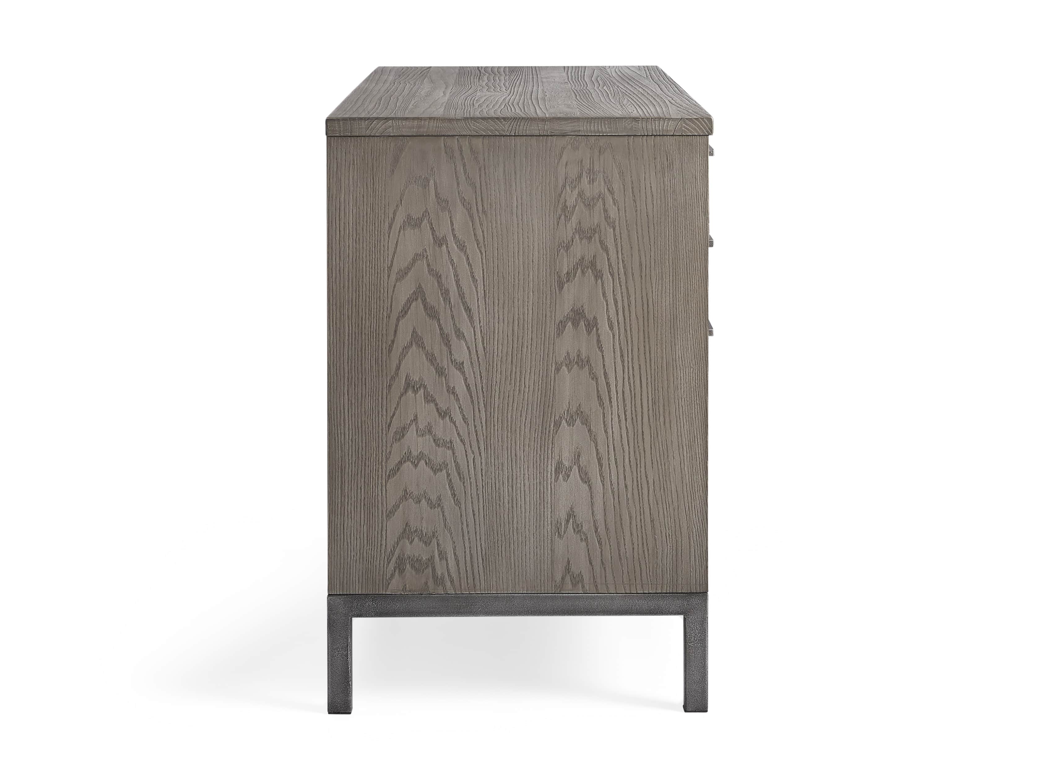 Palmer 56" Credenza in Stone on Ash