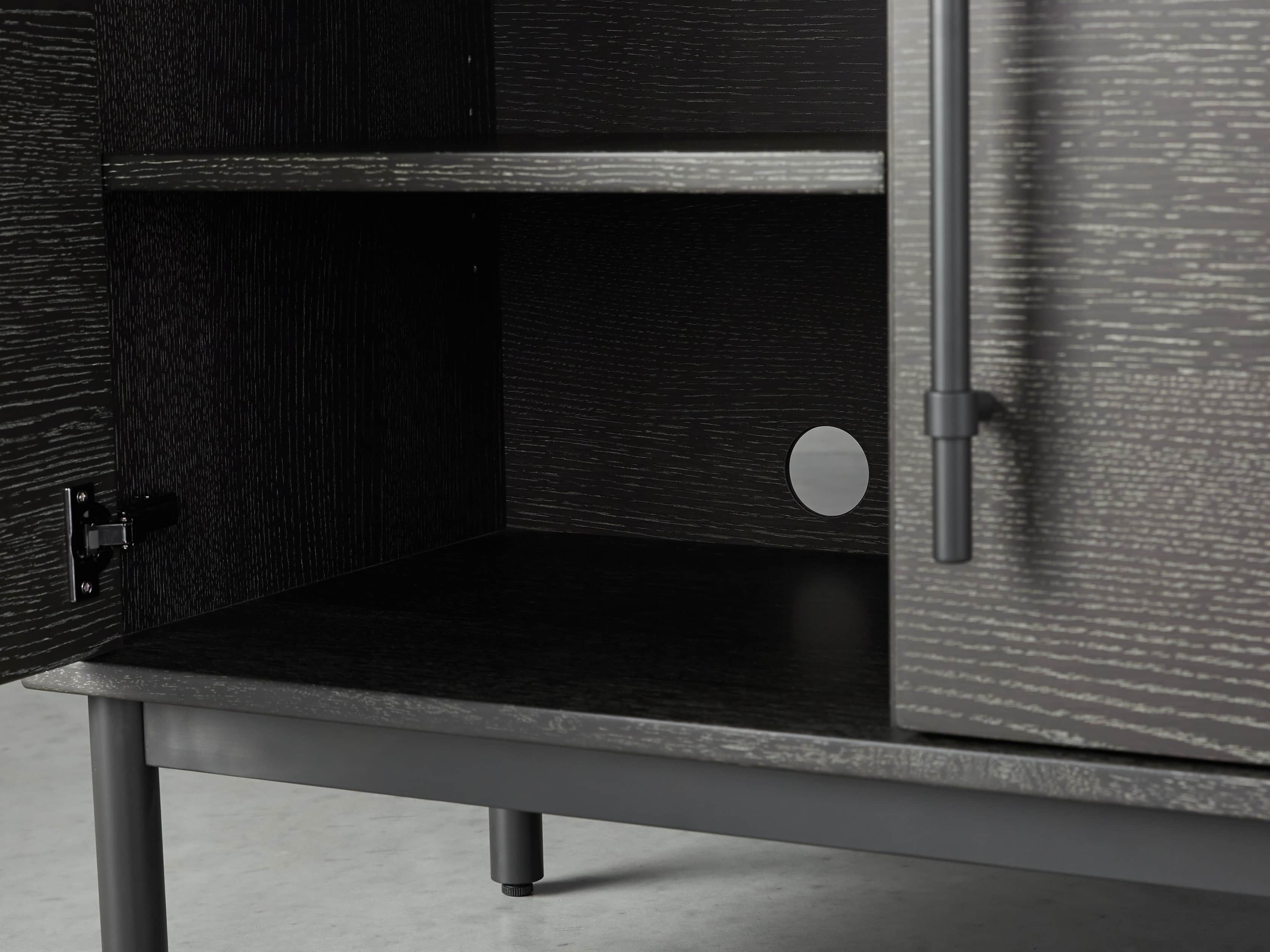Sullivan 38" Two Door Cabinet in Grey