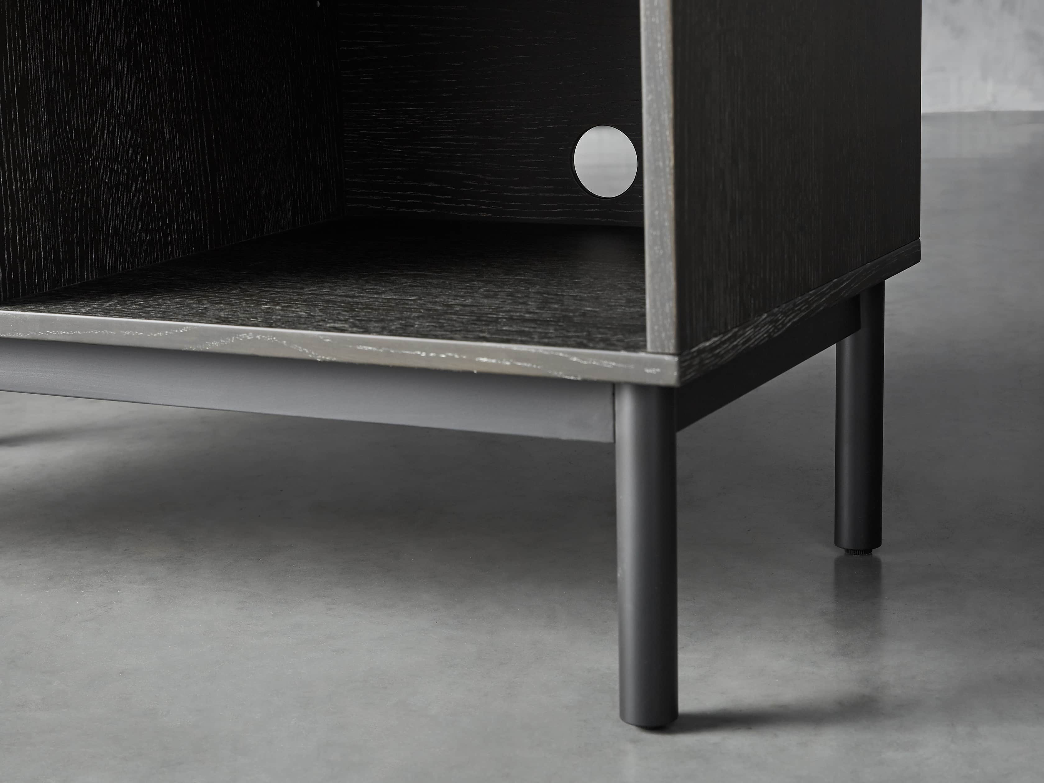 Sullivan 38" Open Cabinet in Grey