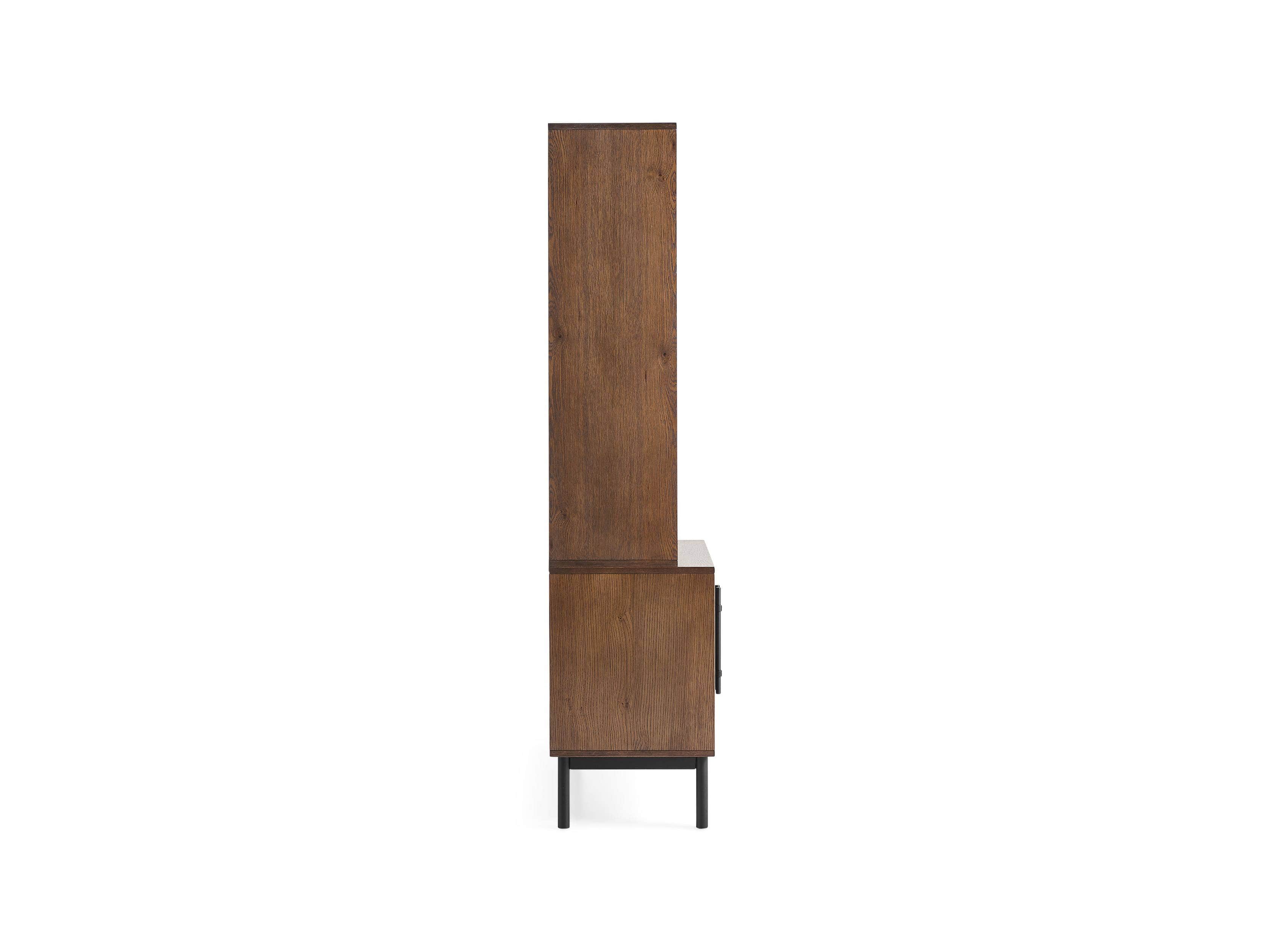 Sullivan 38" Single Bookcase with Two Door Cabinet Base, slide 6 of 6