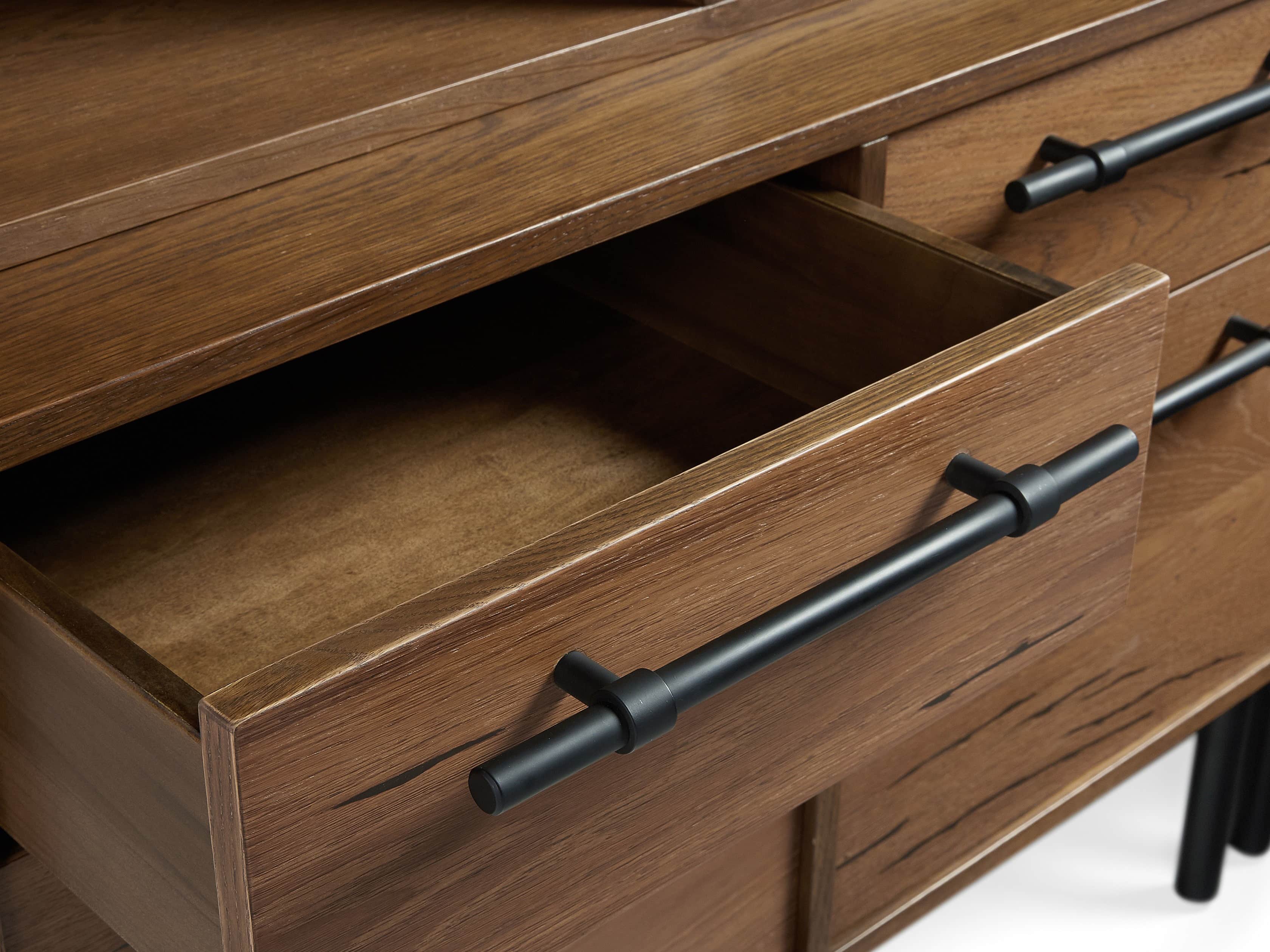 Sullivan 113" Modular Triple Bookcase File, slide 6 of 11