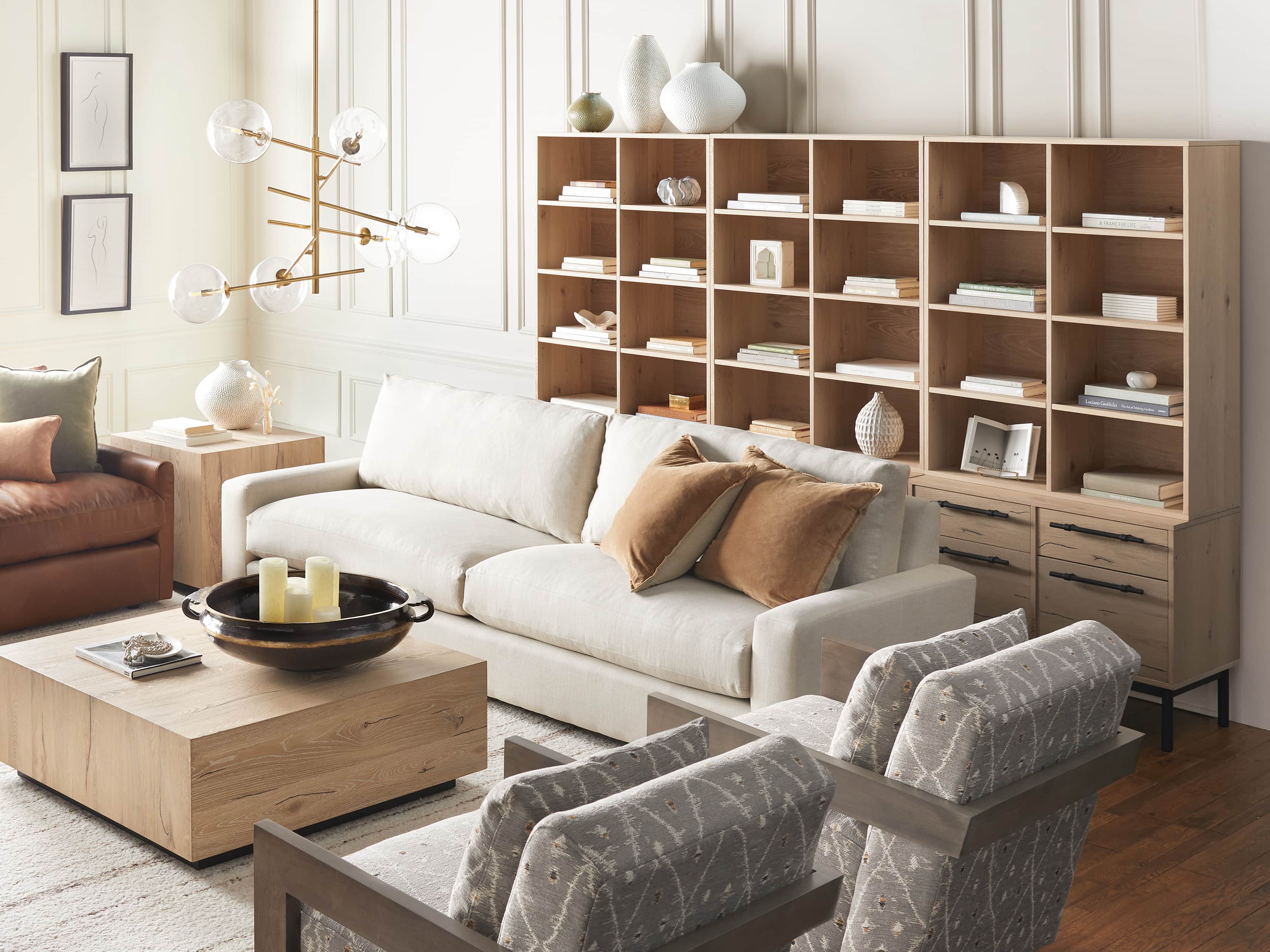 View the Sullivan Modular Triple Bookcase File