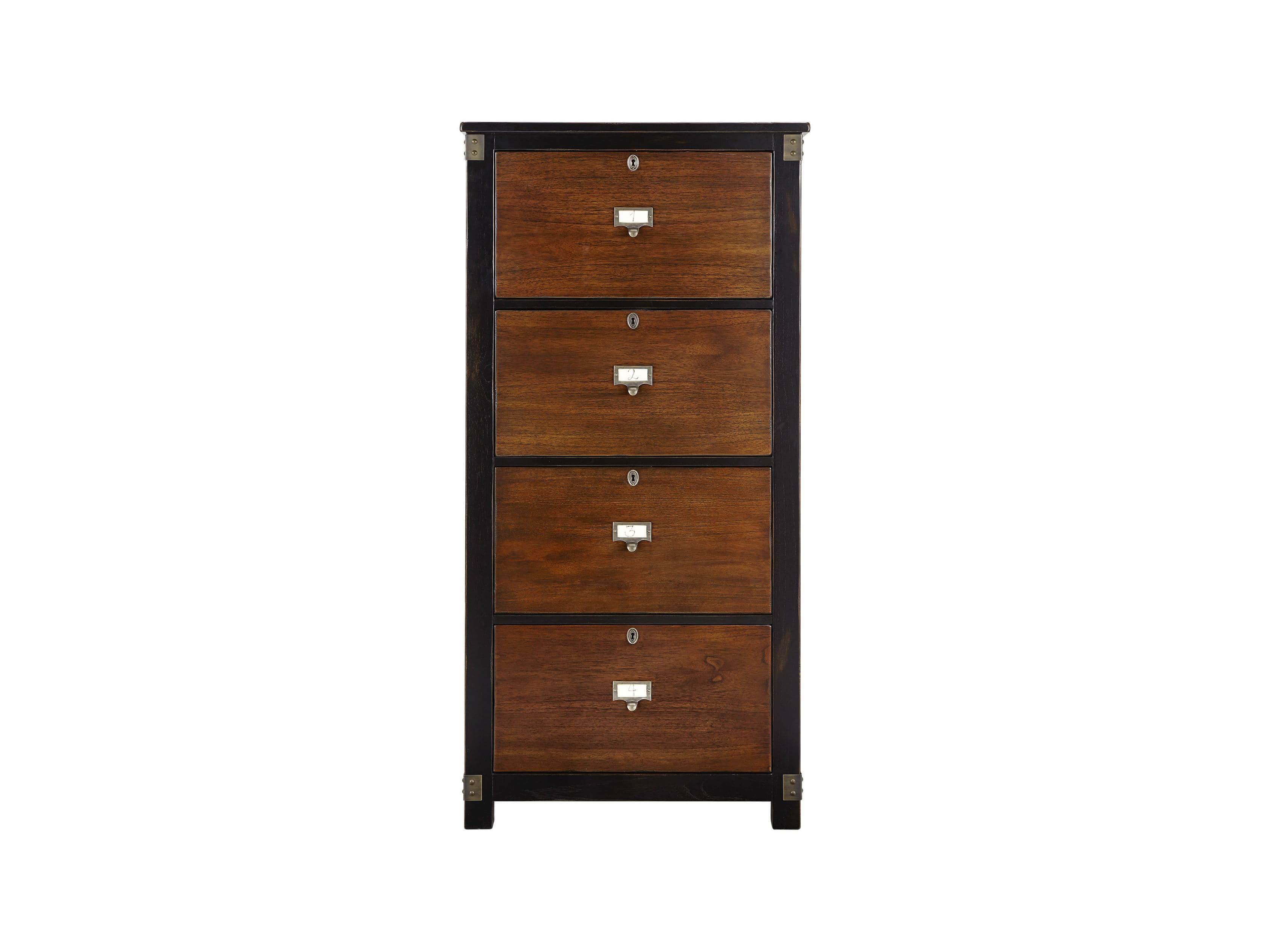 Telegraph 4 Drawer File In Spencer Brown, slide 2 of 2