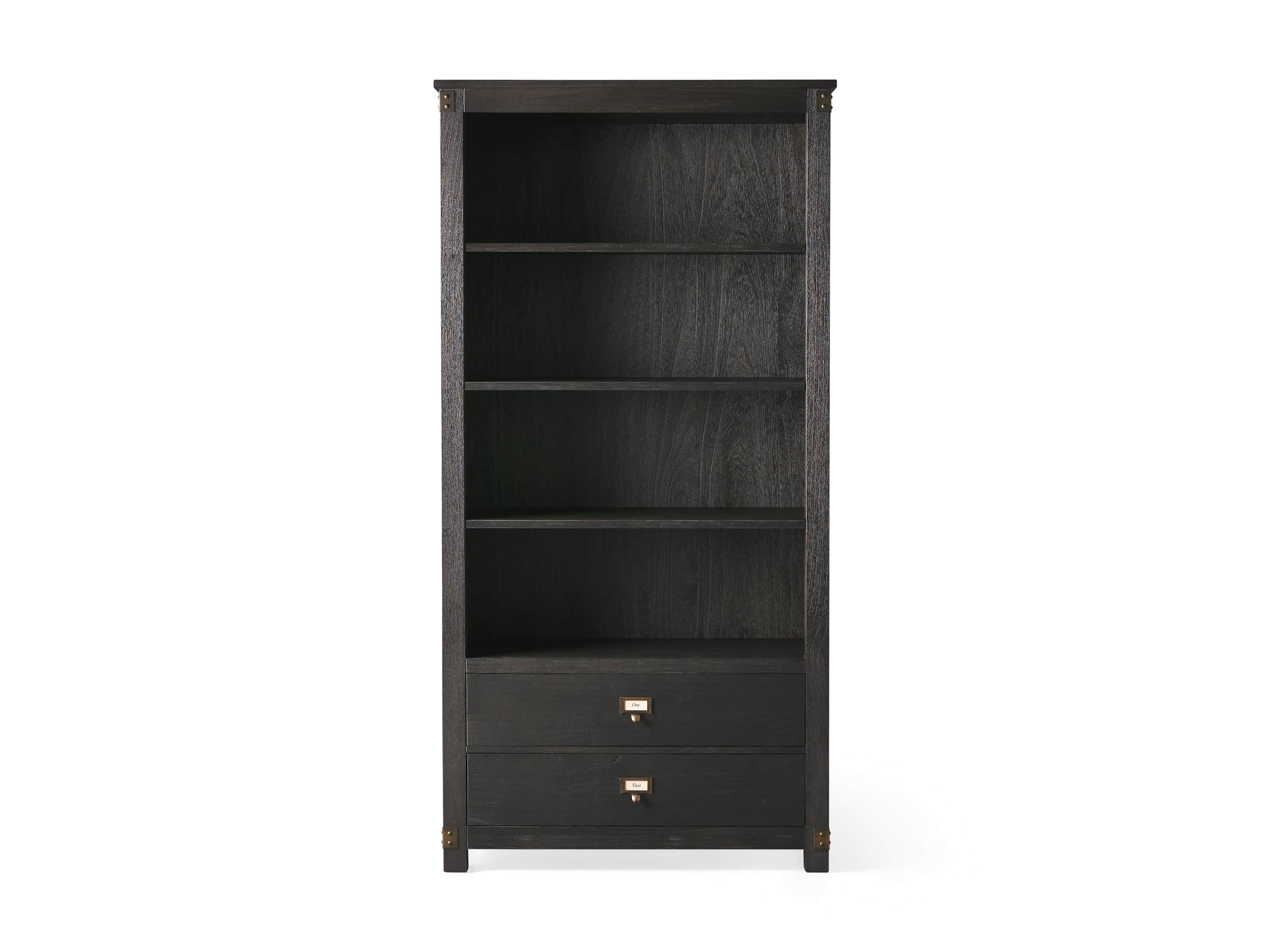 Telegraph 40.25" Wide Bookcase in Ebony, slide 4 of 4