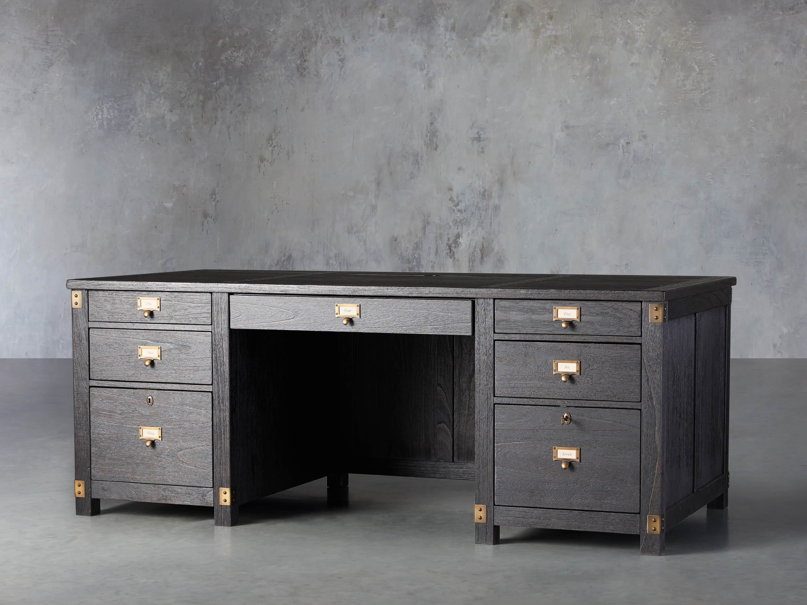 Arhaus executive desk discount