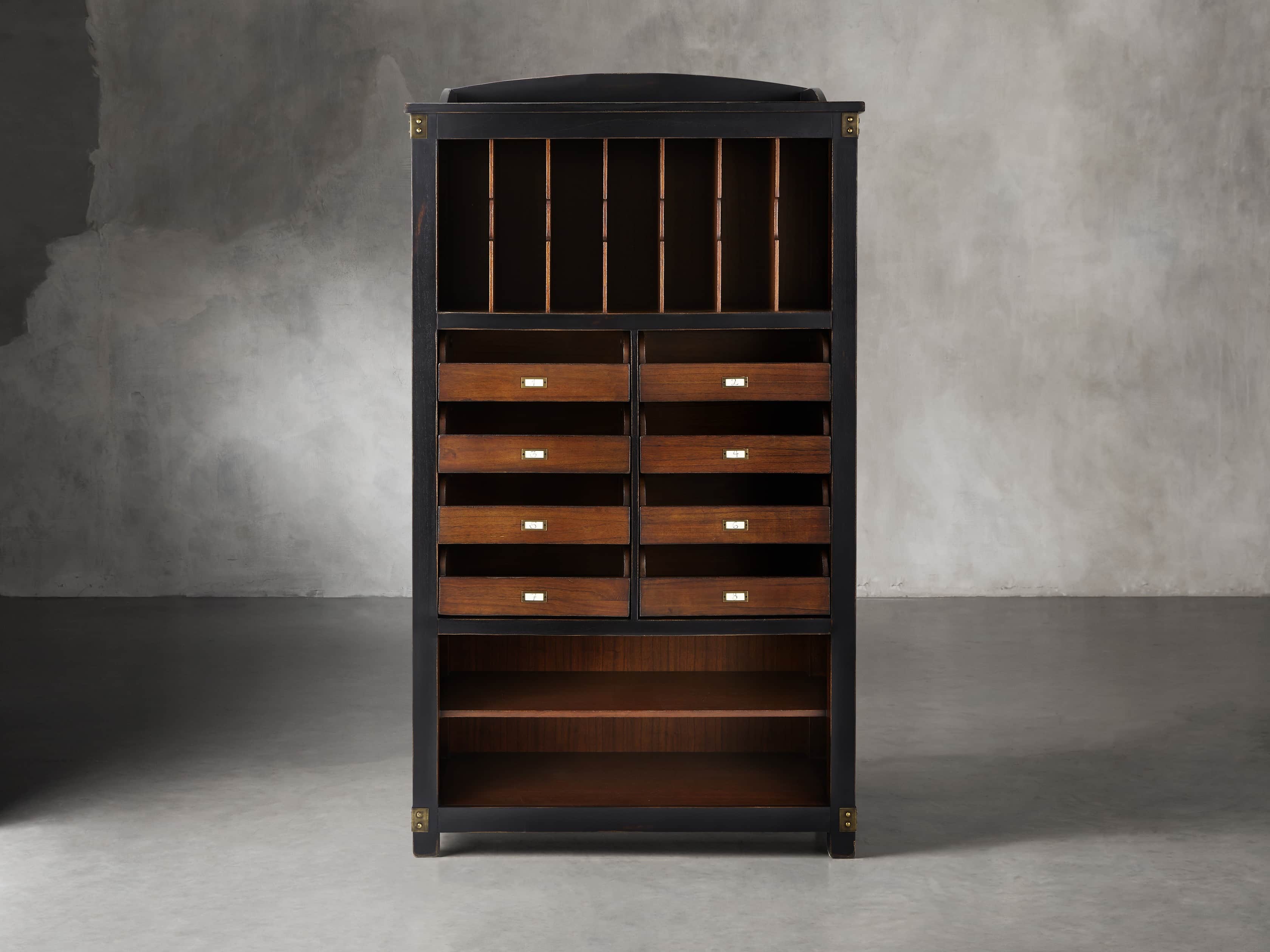 Telegraph Worker's Cabinet In Spencer Brown
