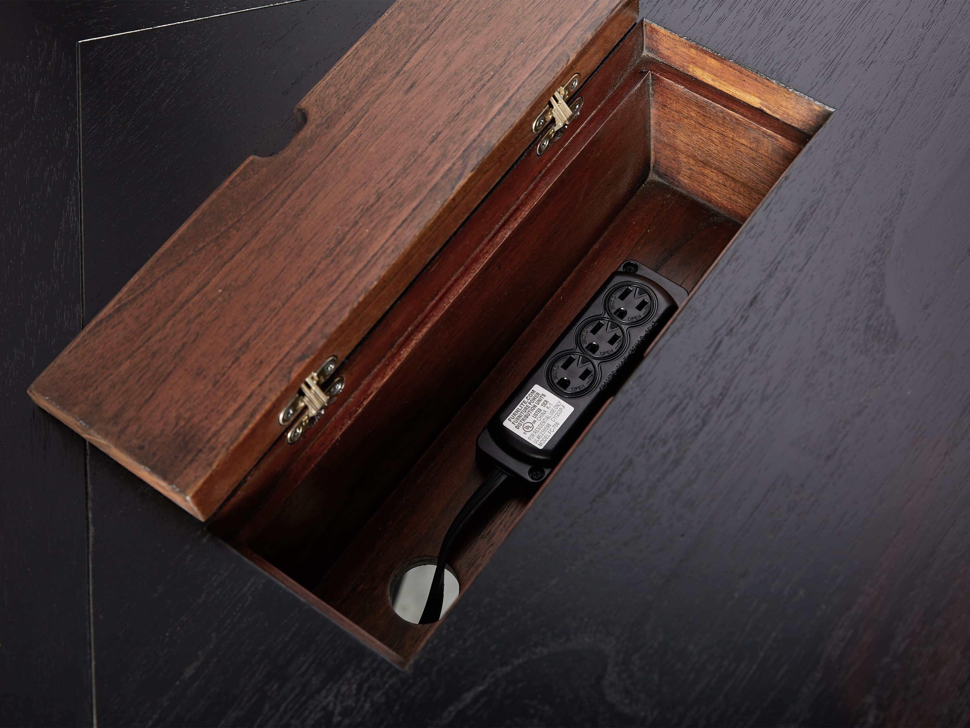 Telegraph Corner Desk in Spencer Brown