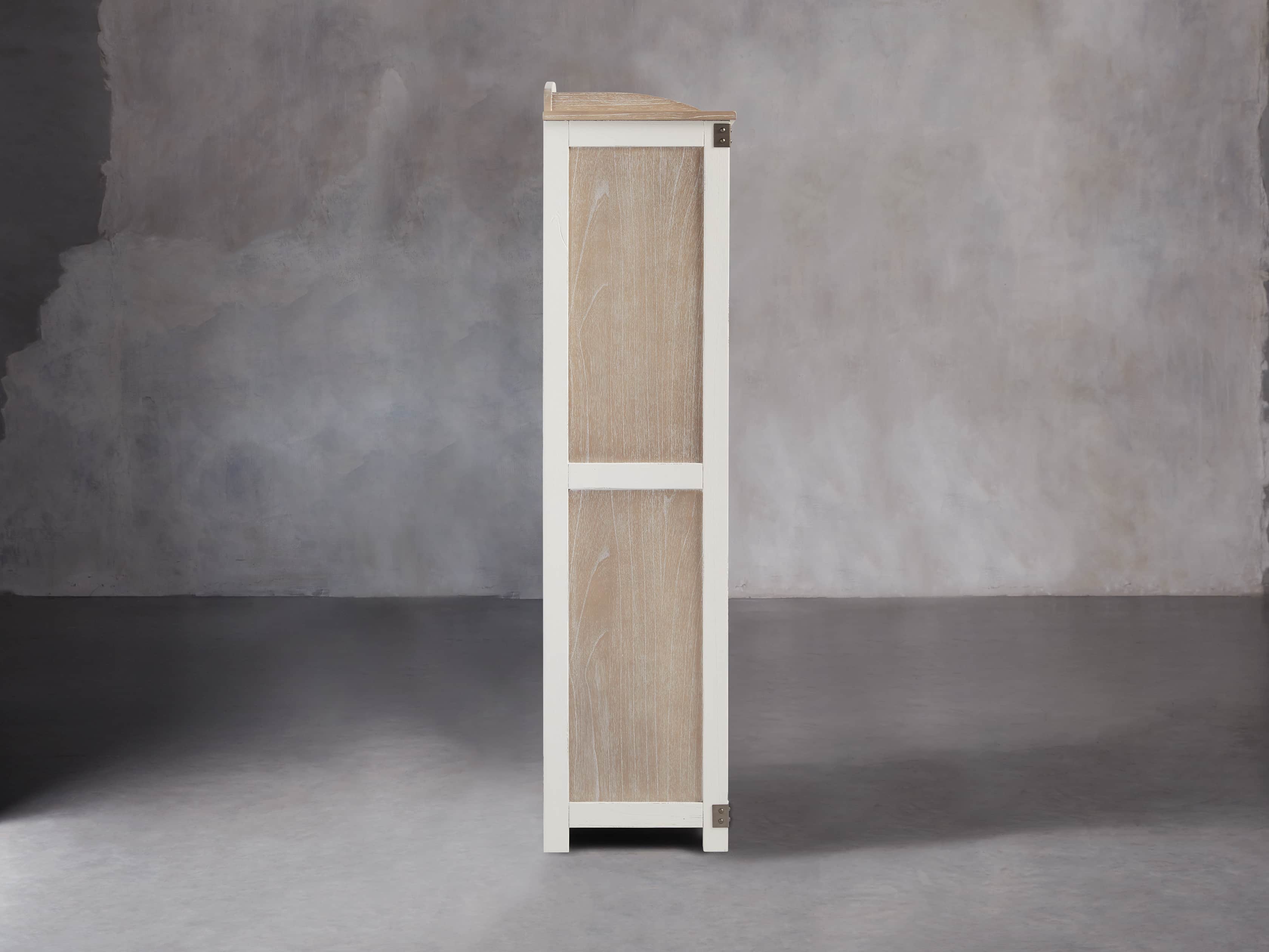 Telegraph Storage Cabinet In Acacia White, slide 5 of 6