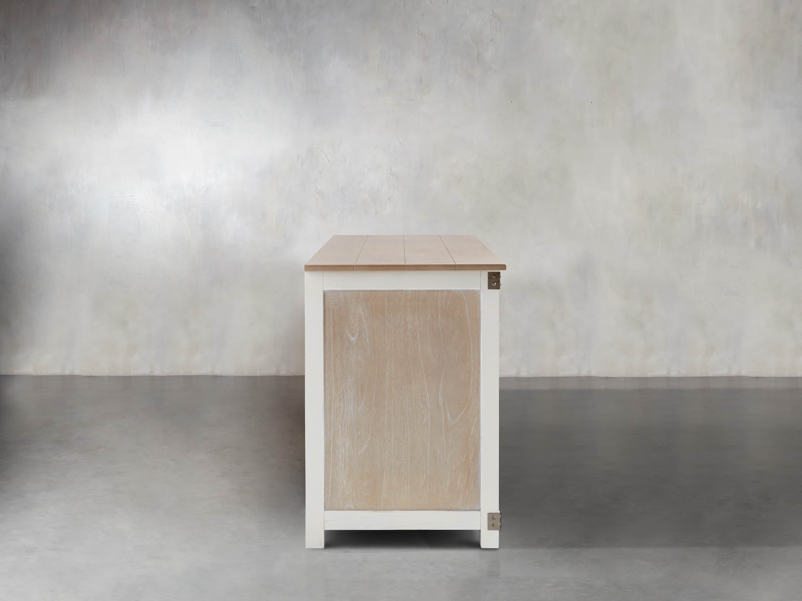Telegraph Lateral Storage Cabinet in White, slide 5 of 6