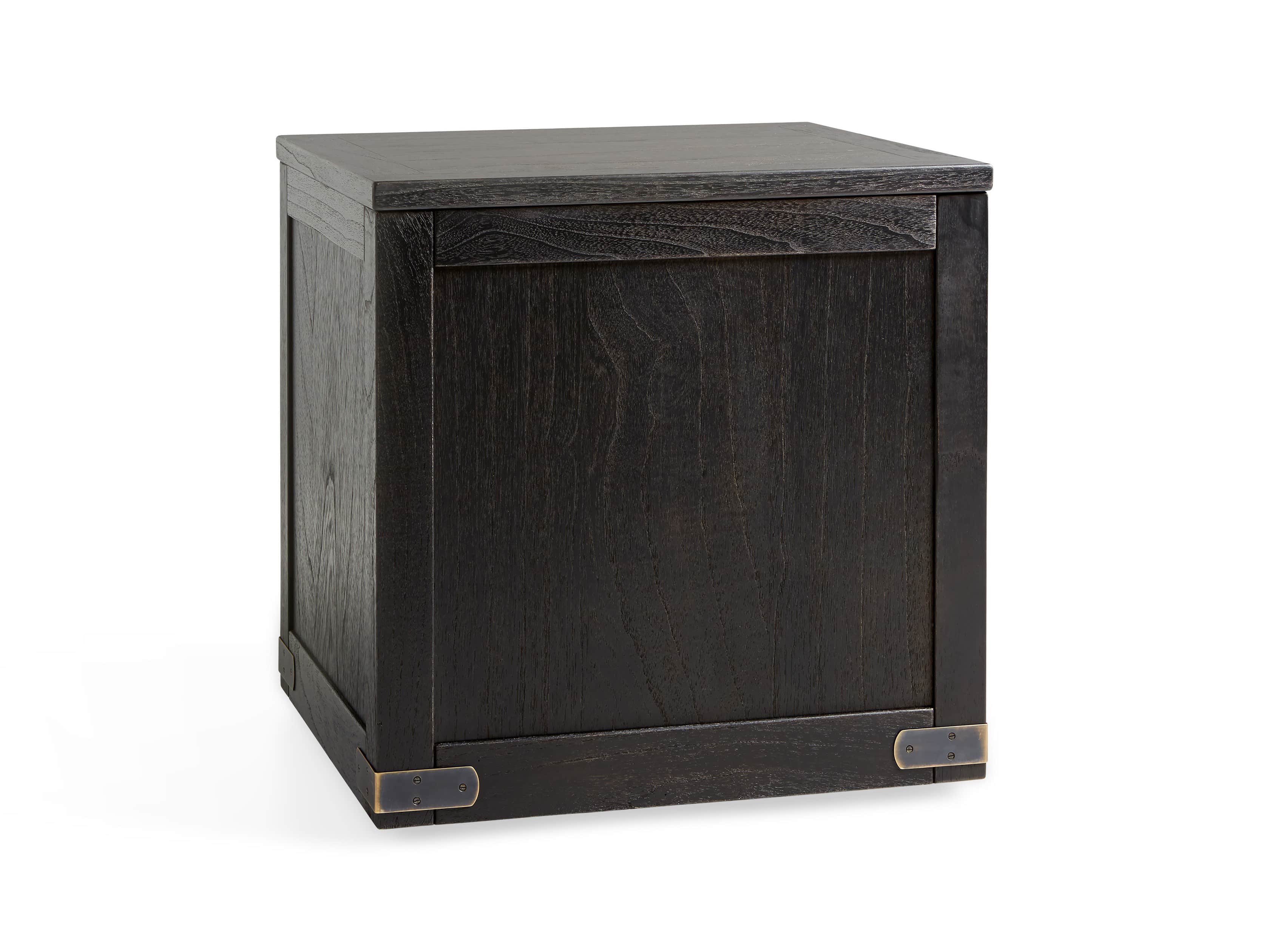 Tremont 22" 2 Drawer File Cabinet in Dry Branch Black