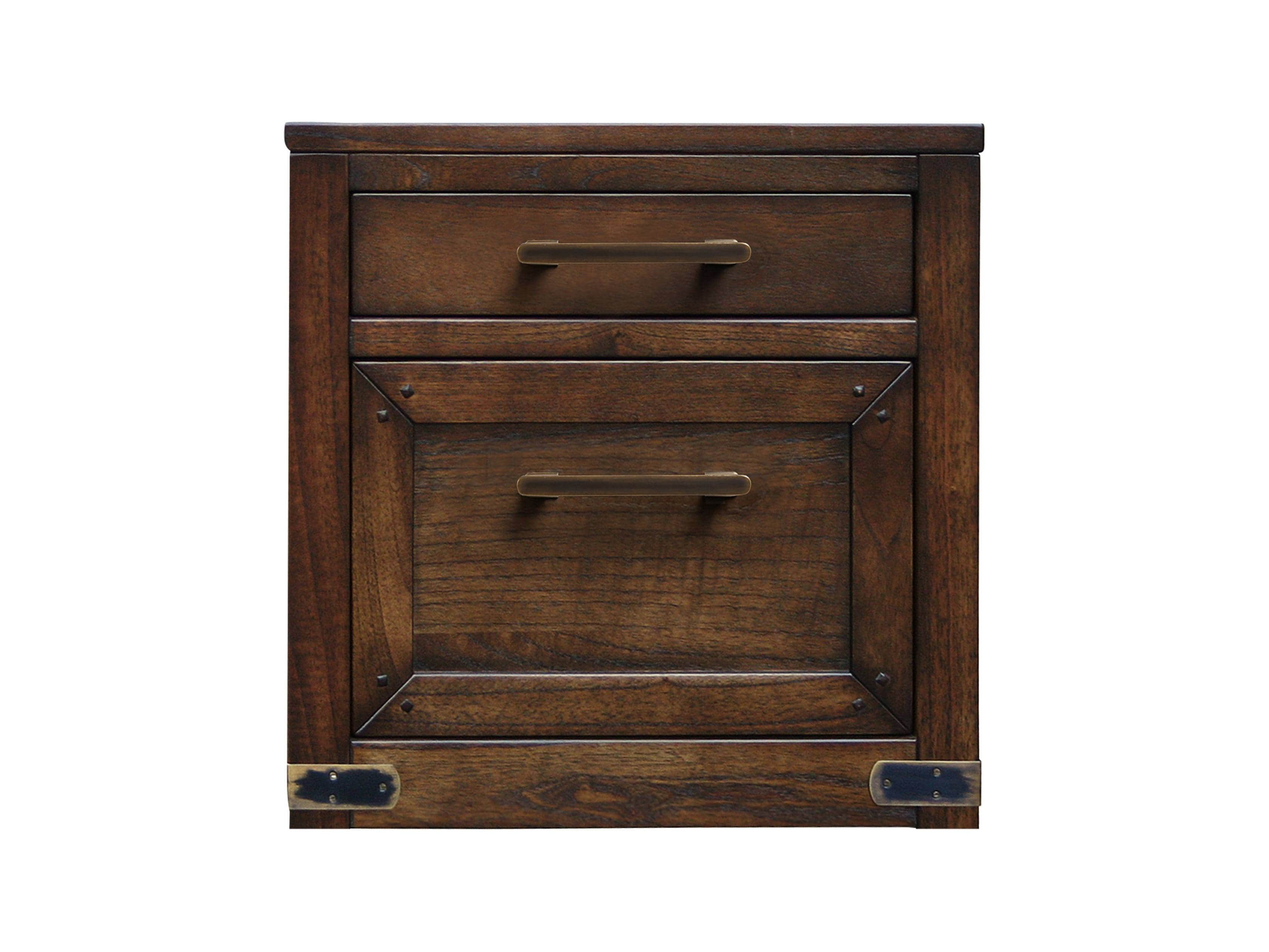 Tremont 2 Drawer File Cabinet in Midnight Java