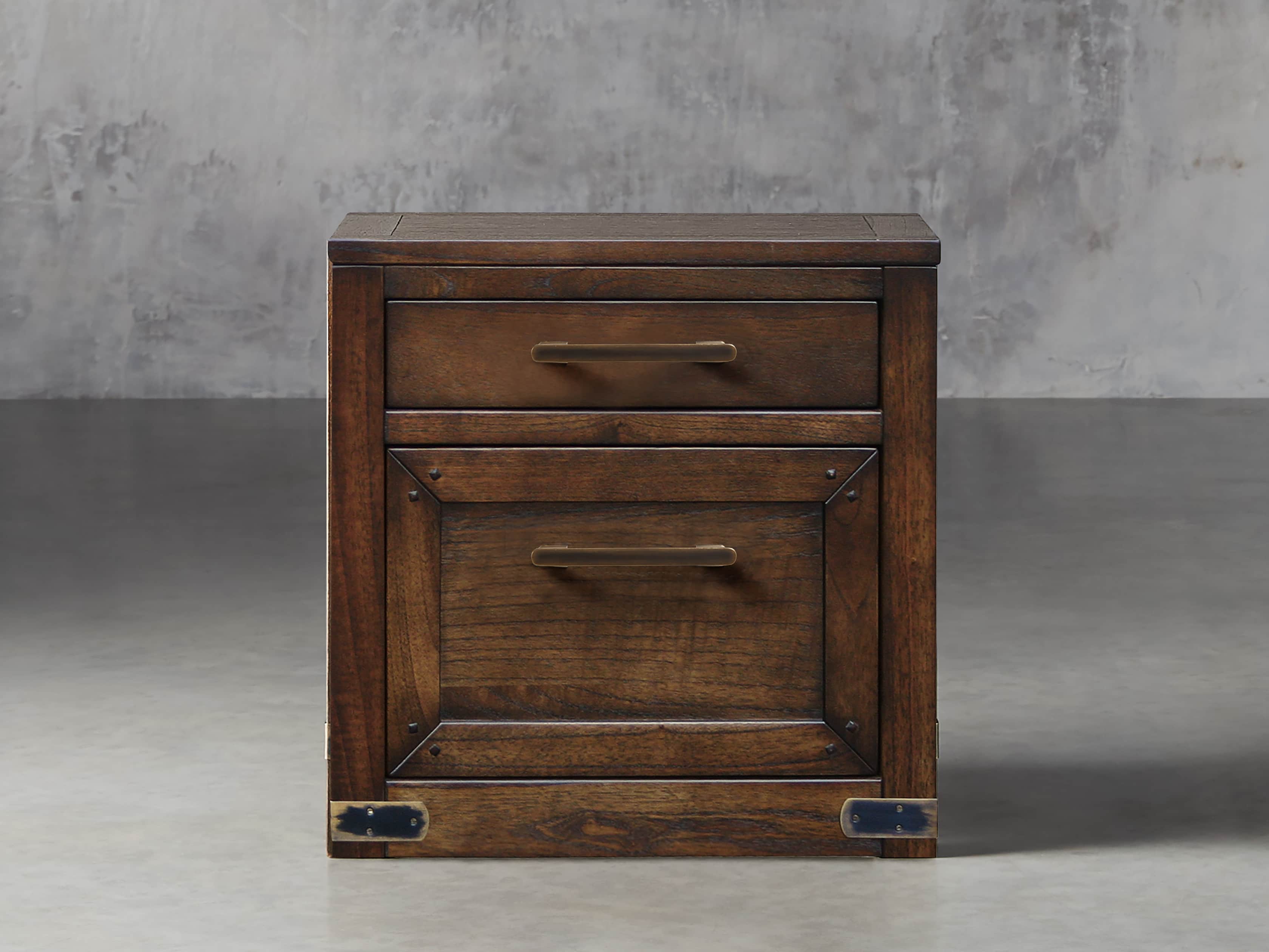 Tremont 2 Drawer File Cabinet in Midnight Java