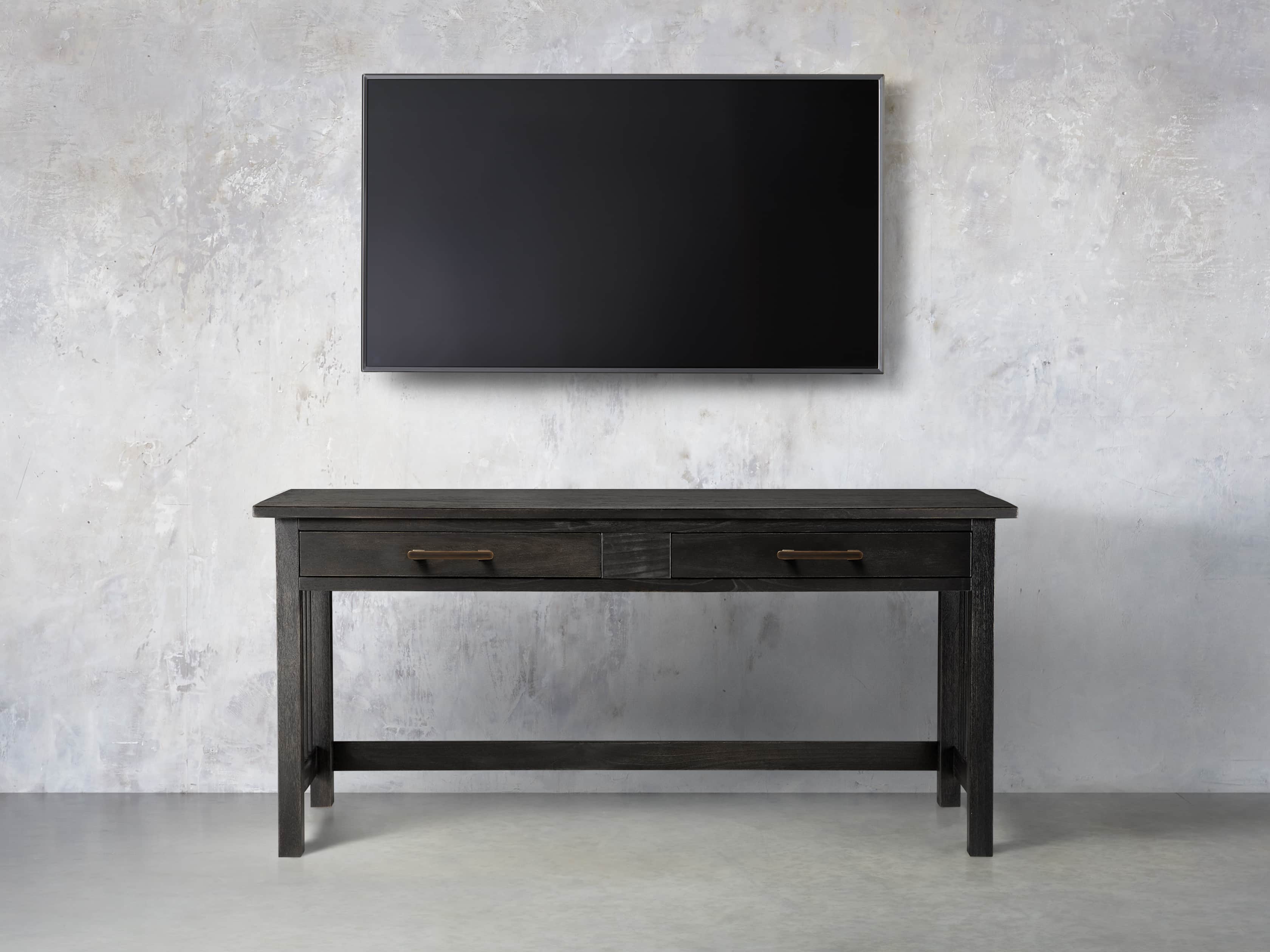 Tremont Credenza in Dry Branch Black