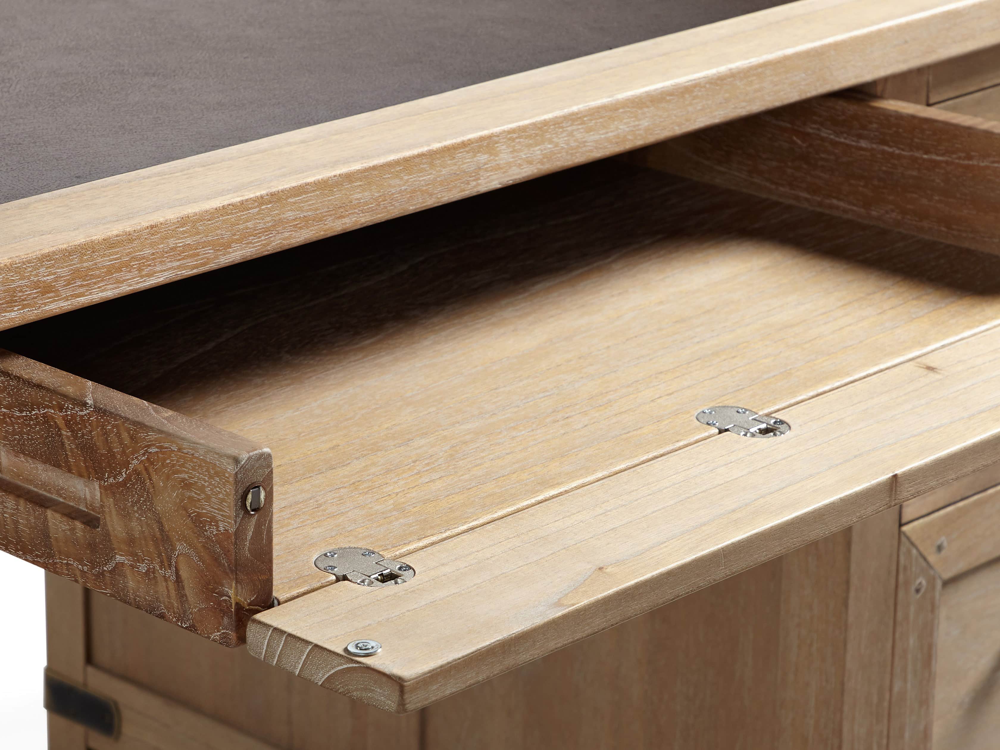Tremont Executive Desk in Dry Branch Natural
