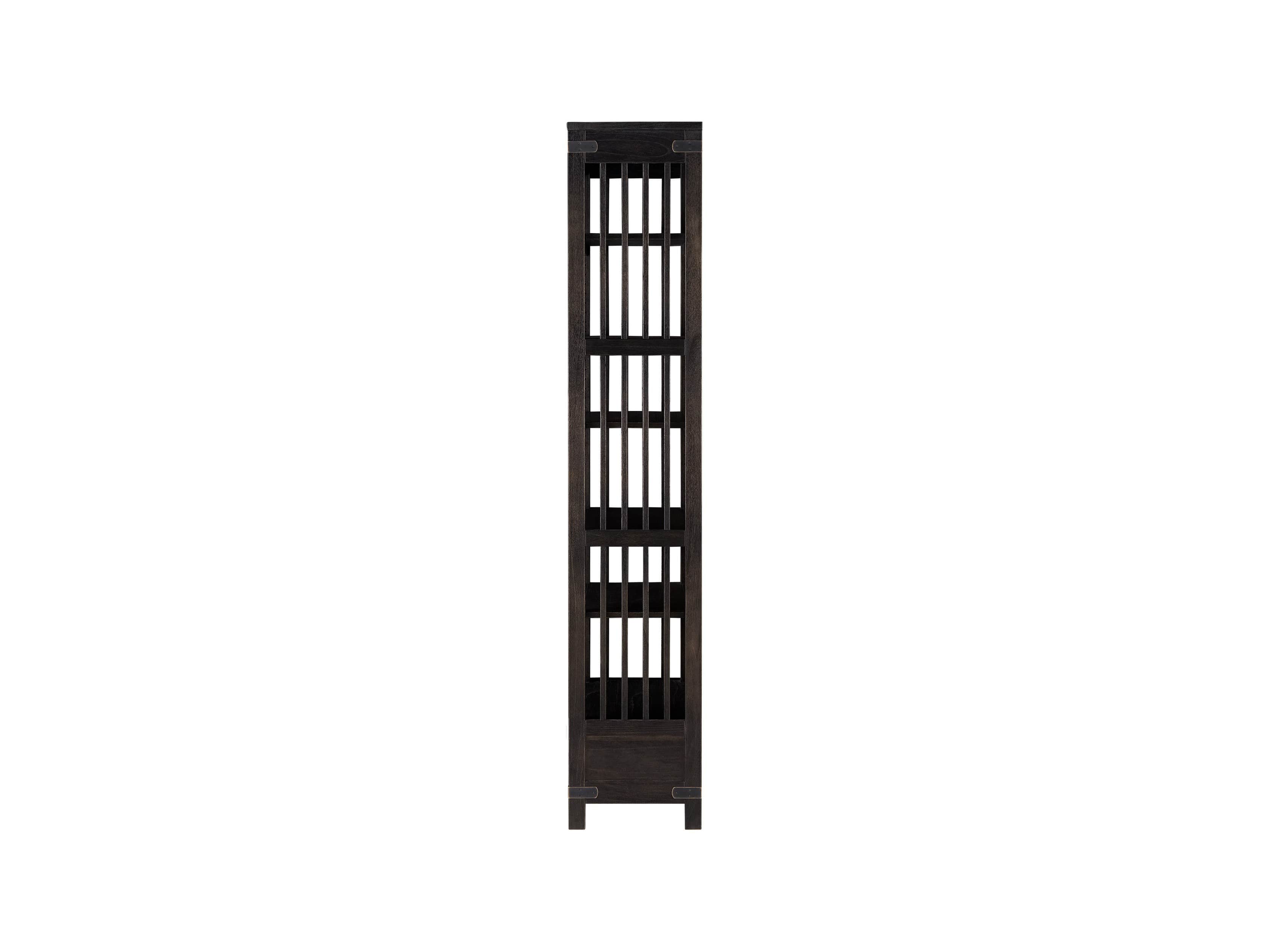 Tremont 45" Bookcase In Dry Branch Black, slide 2 of 2