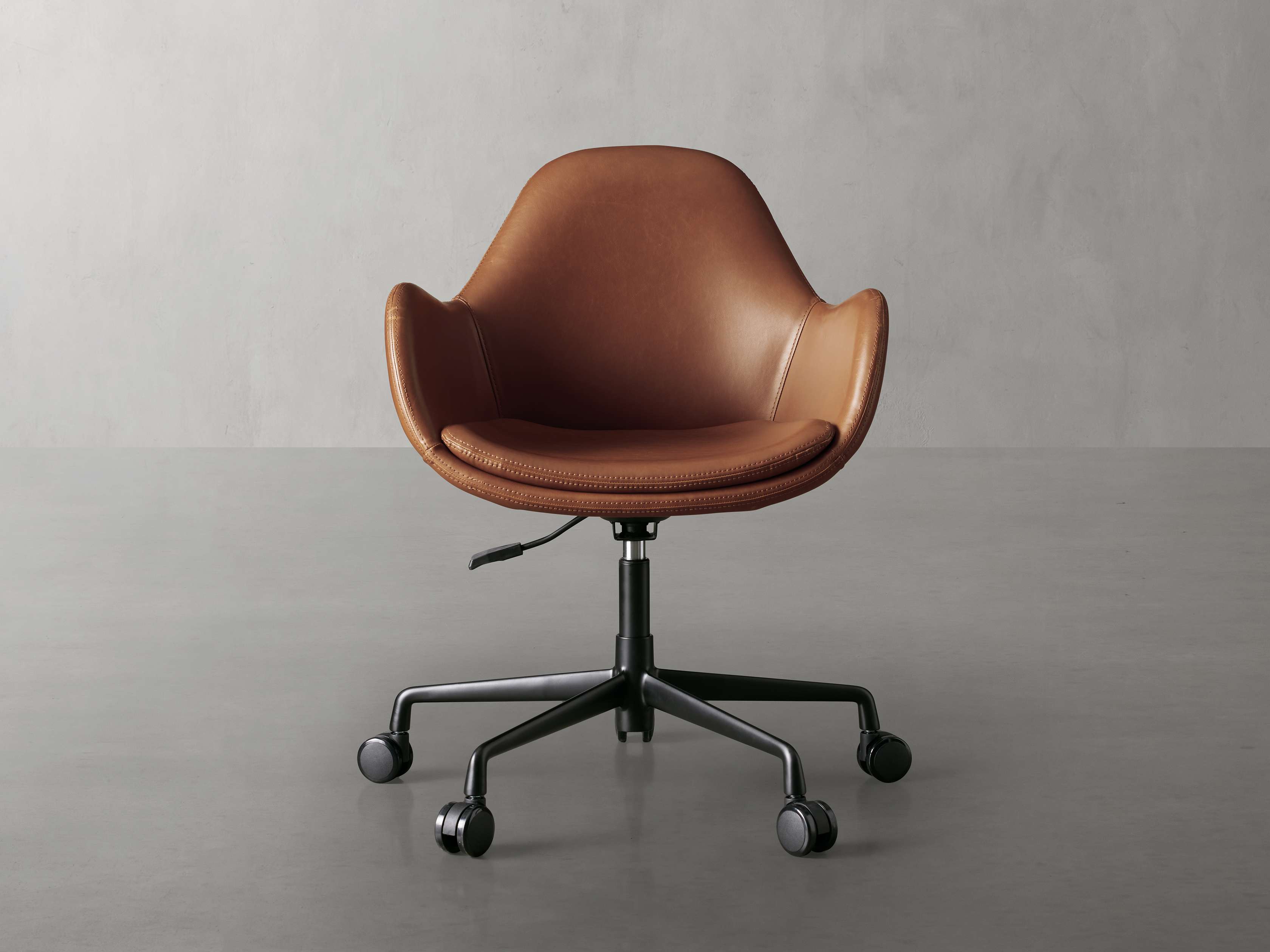 Cedrick leather desk discount chair