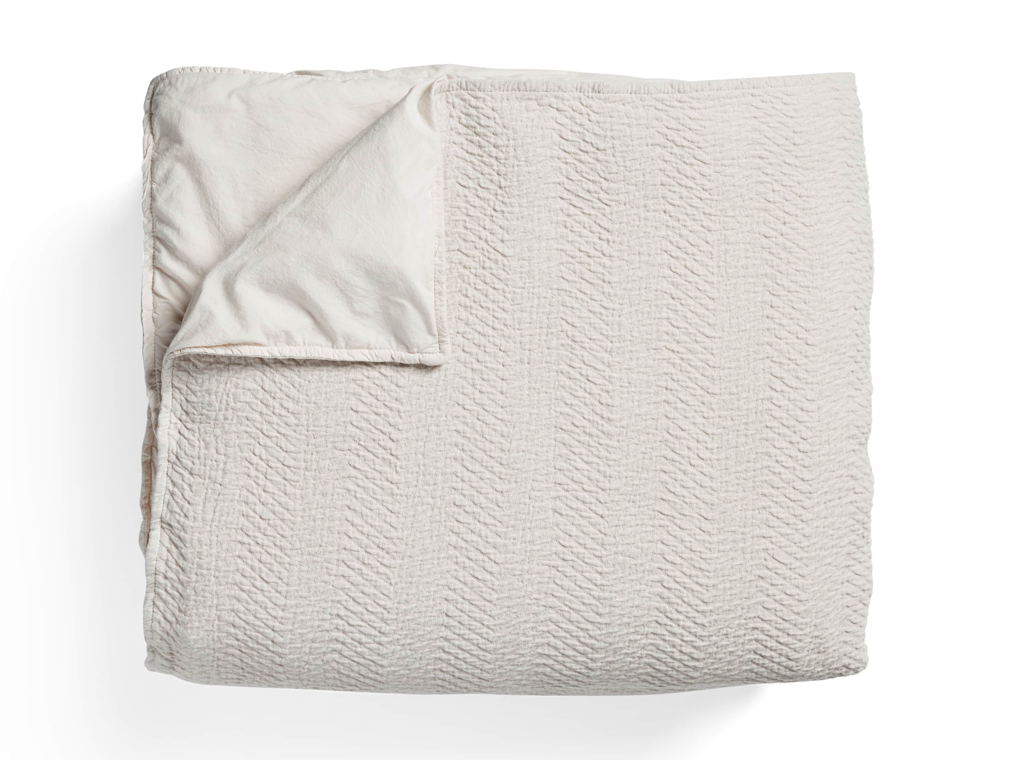 Queen Alma Chevron Duvet Cover