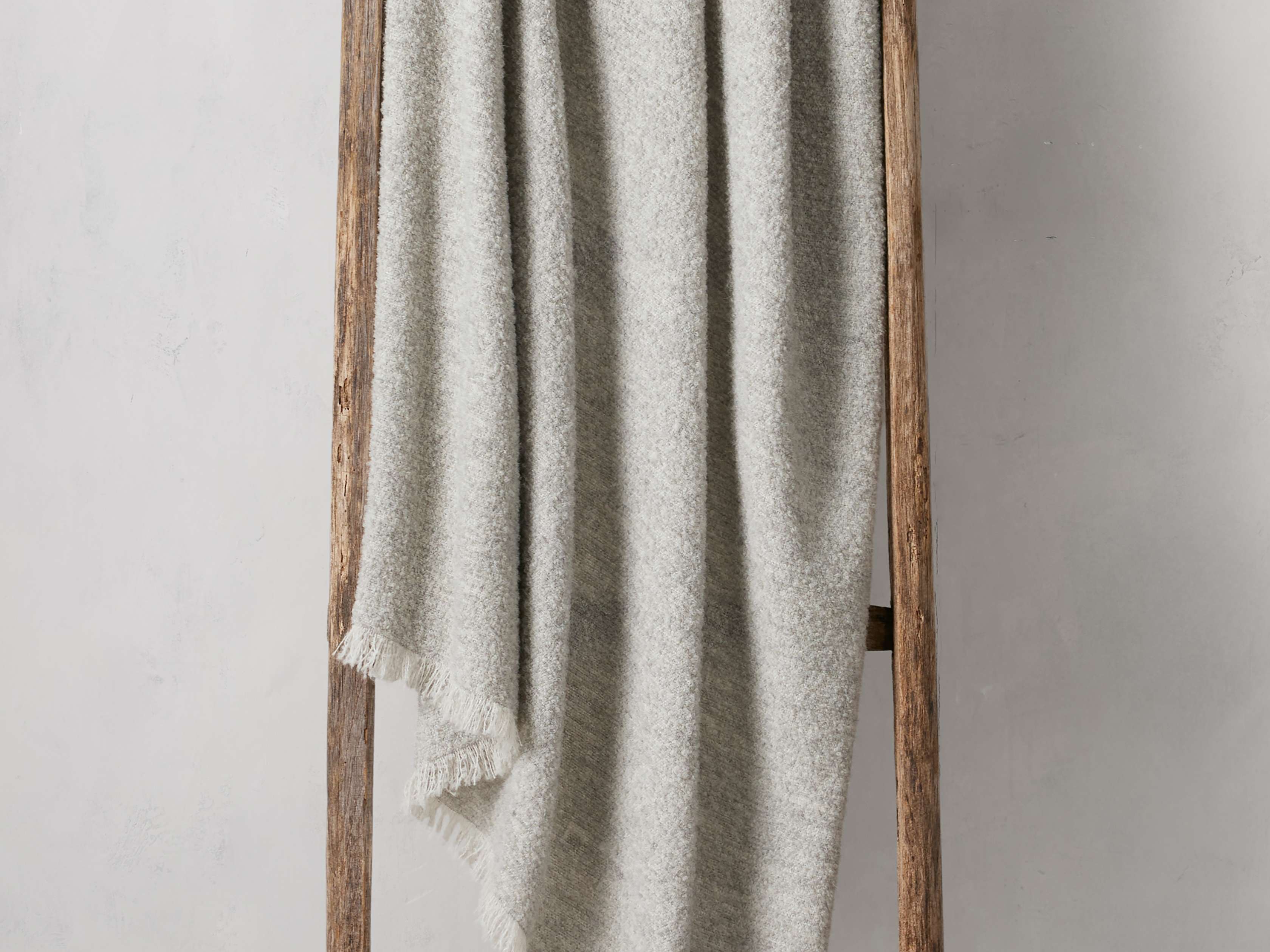 Alpaca Boucle Throw