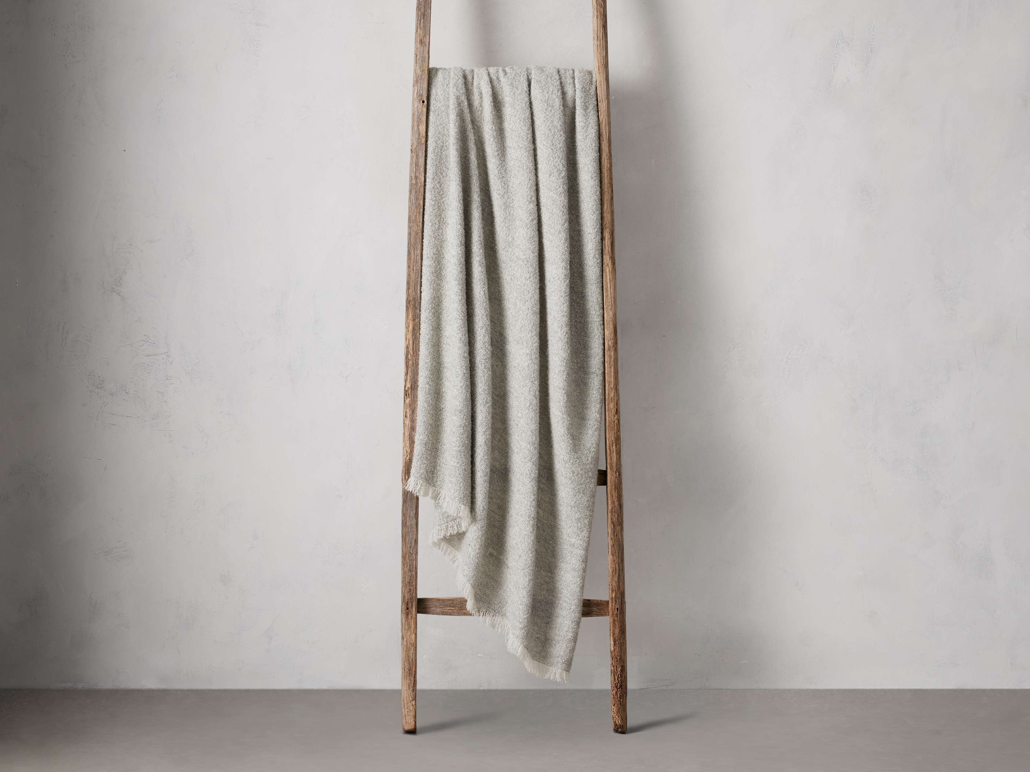 Alpaca Boucle Throw Arhaus