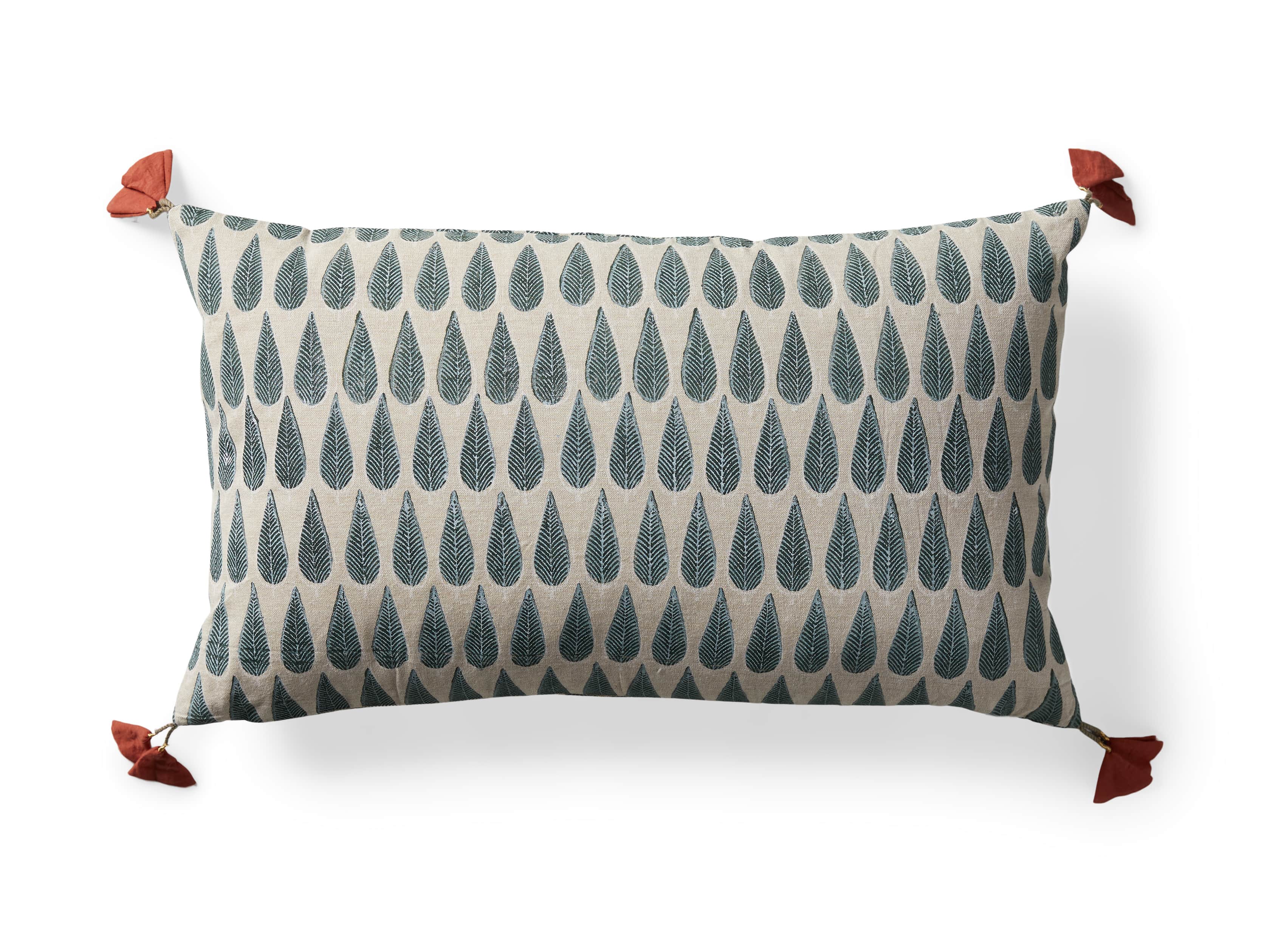 Green Arbor Lumbar Pillow Cover, slide 5 of 5