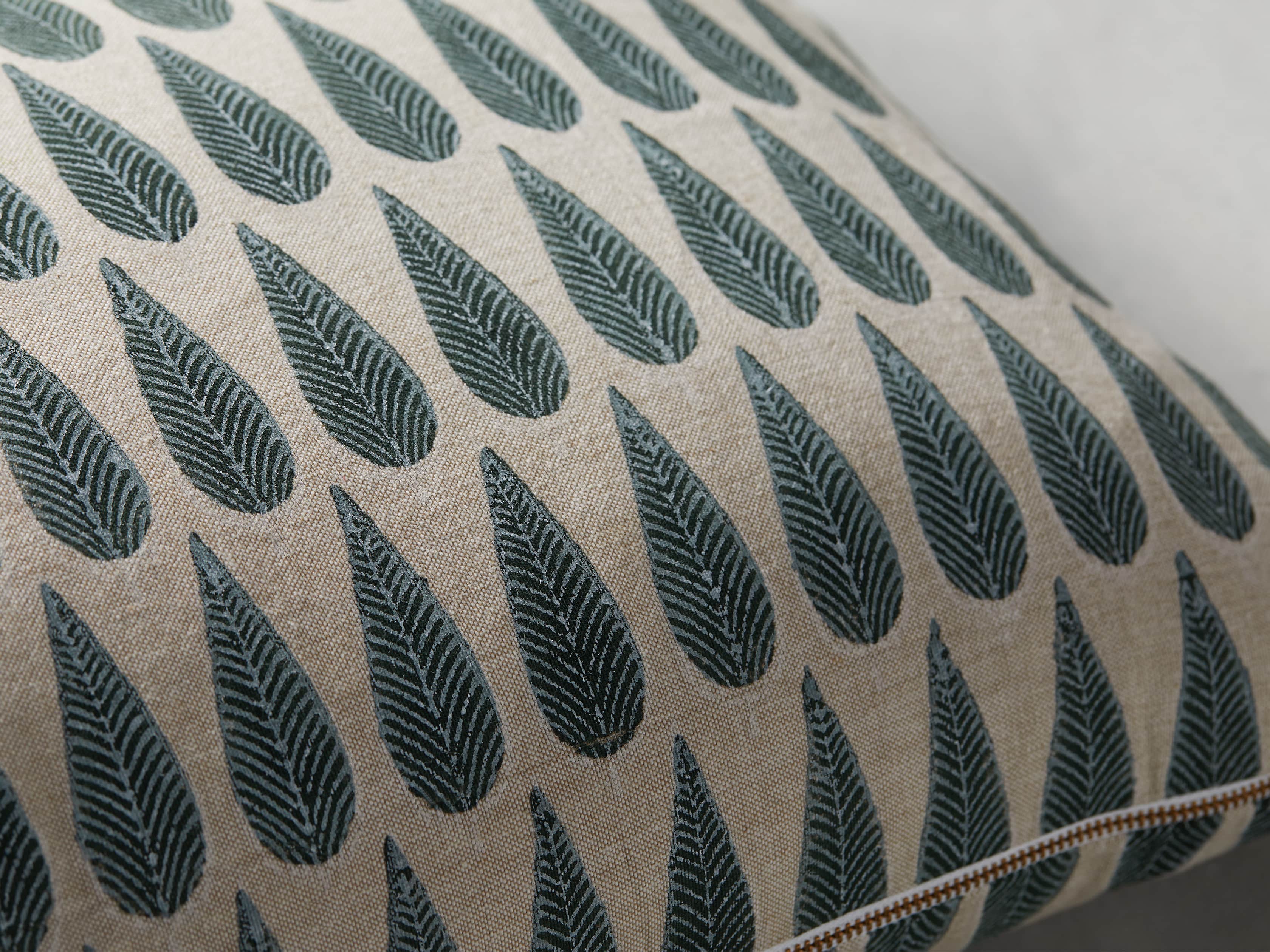Green Arbor Lumbar Pillow Cover, slide 3 of 5