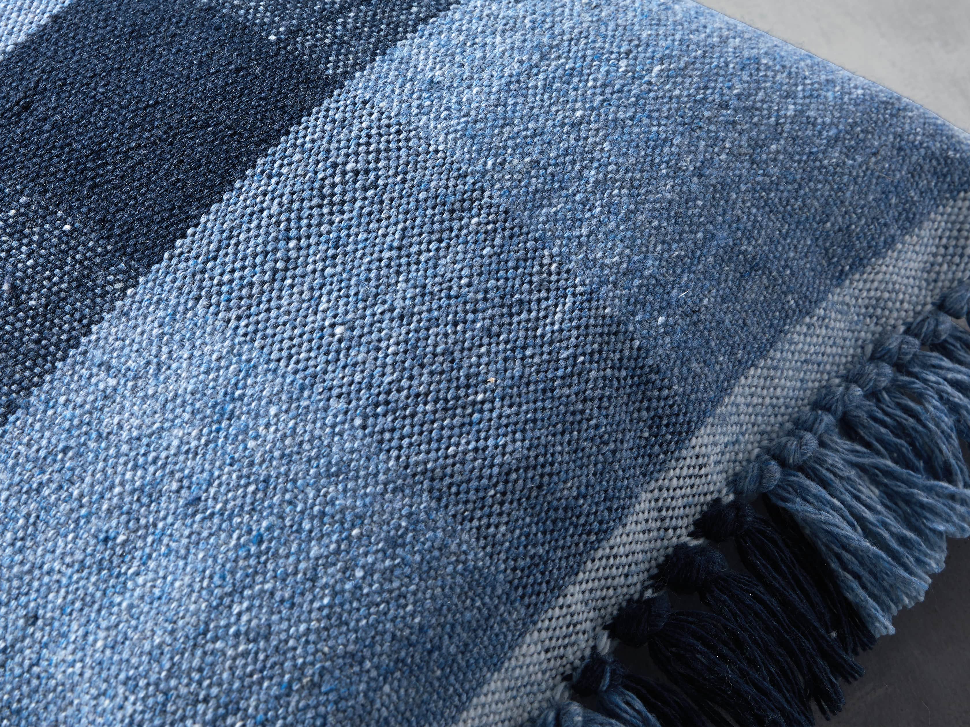 Ashland Blue Outdoor Pillow, slide 2 of 3