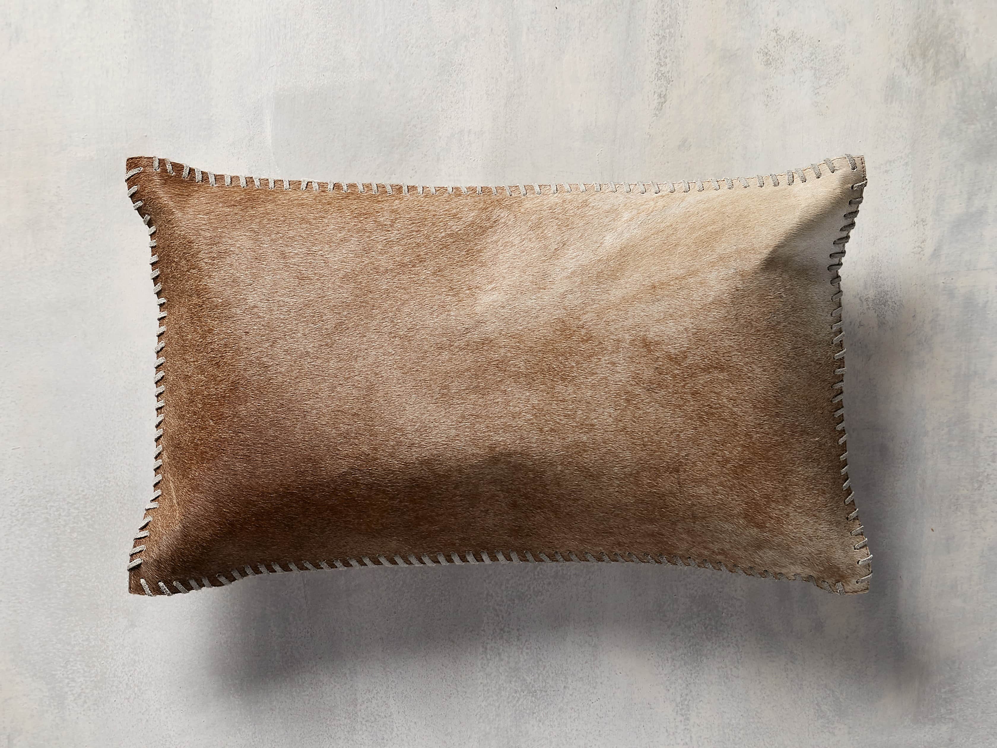 Whipstitch Hyde Lumbar 20" Pillow, slide 2 of 7