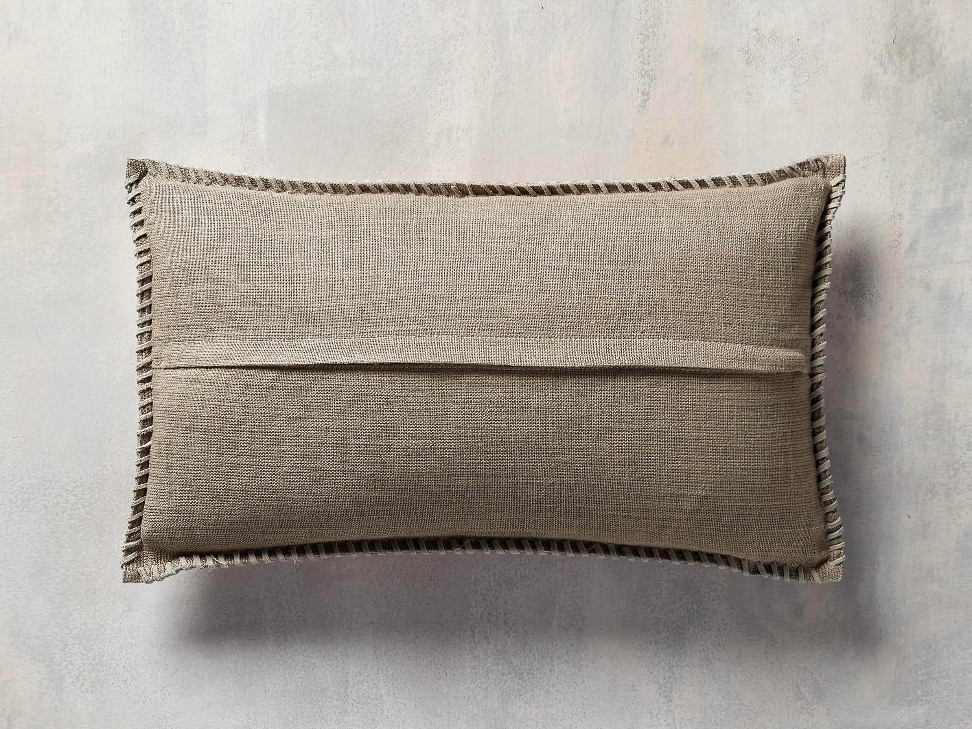 Whipstitch Hyde Lumbar 20" Pillow, slide 3 of 7