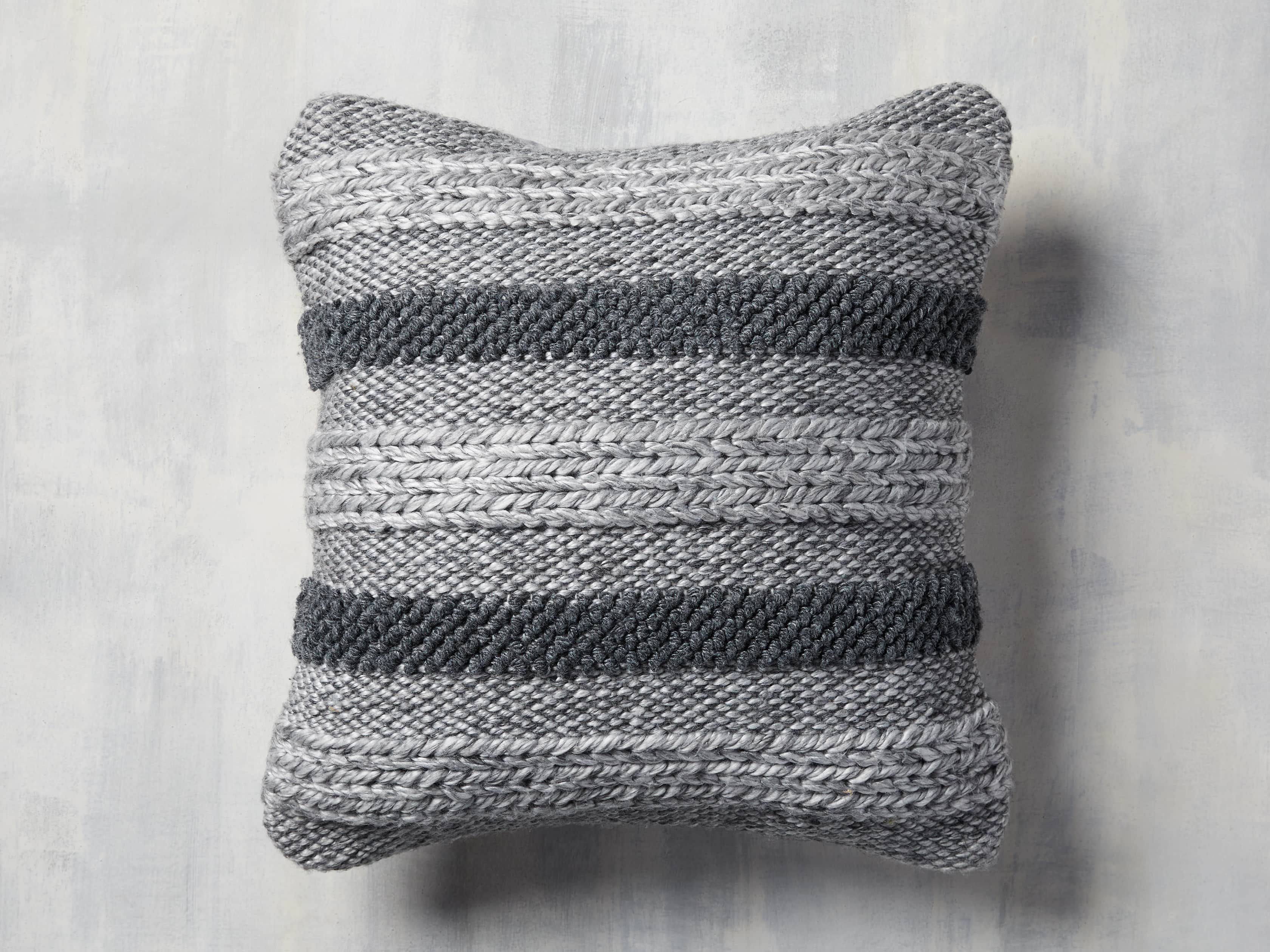 Blake Stripe Outdoor Pillow | Arhaus