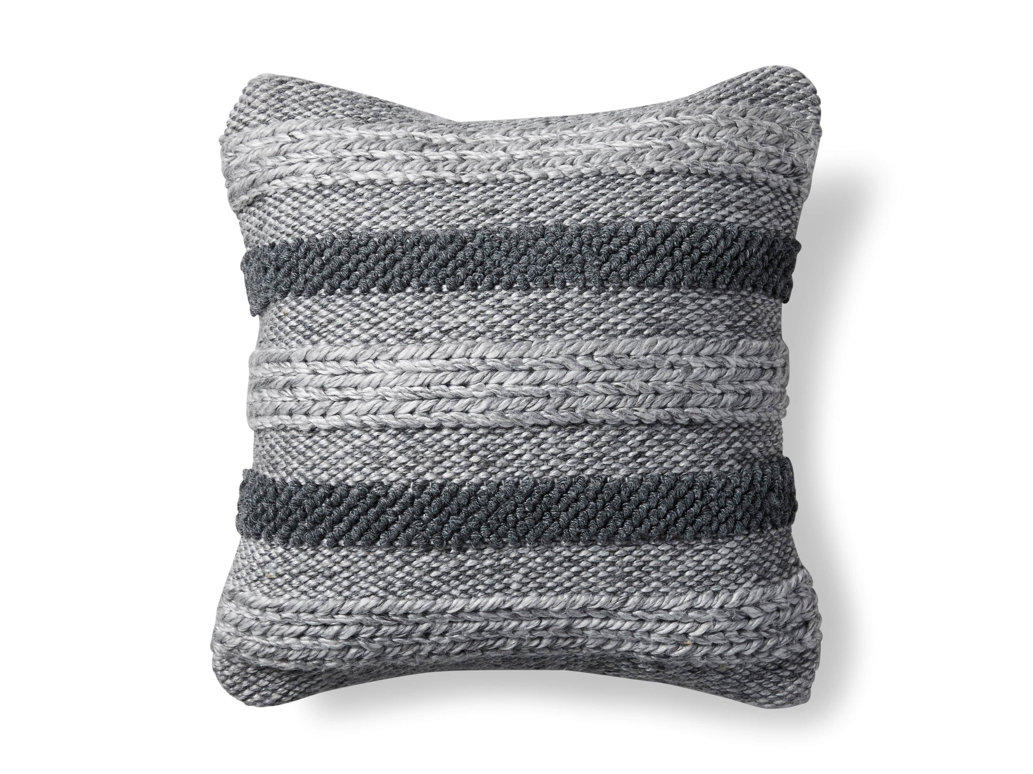 Blake Stripe Outdoor Pillow, slide 4 of 4