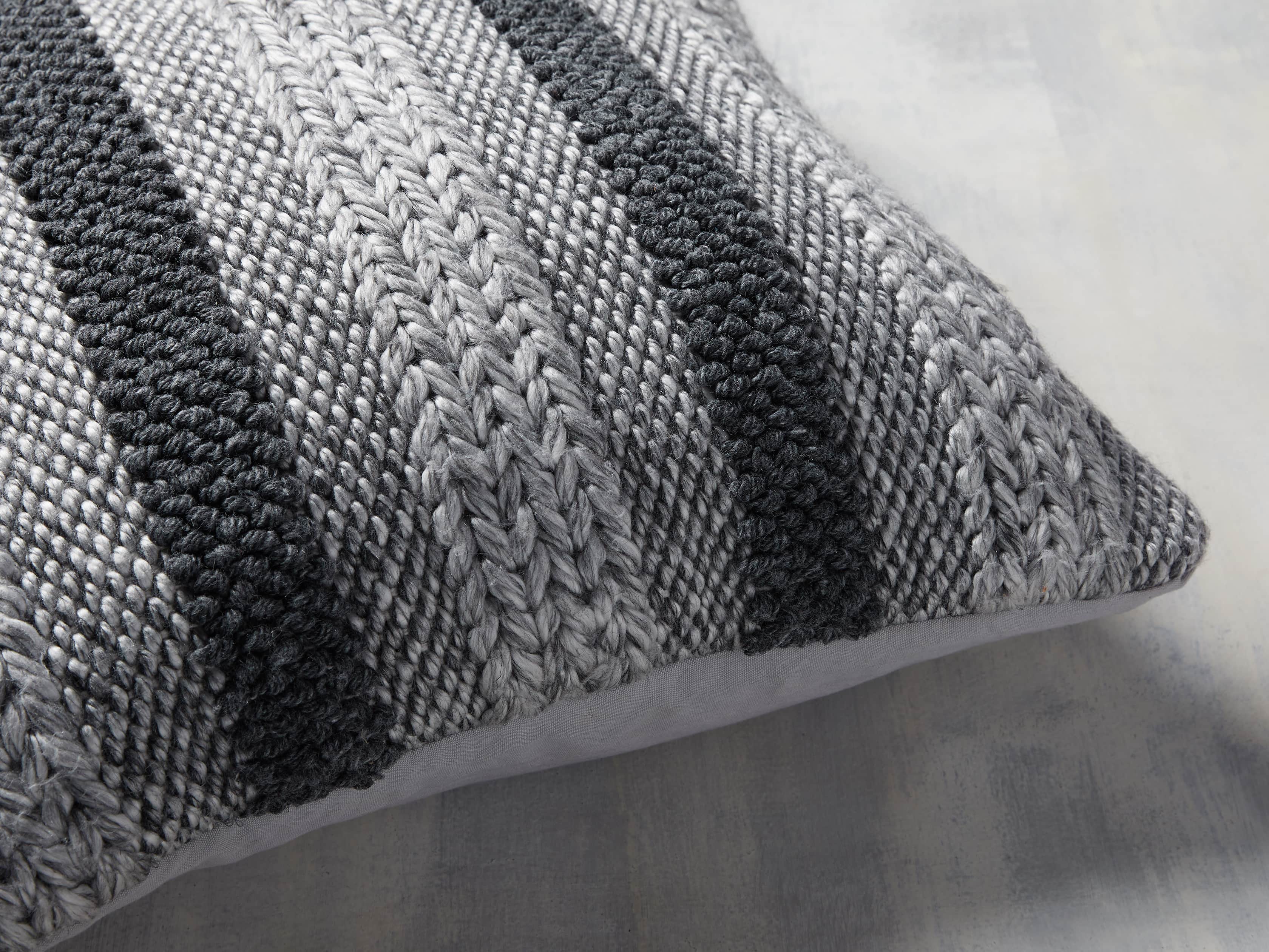Blake Stripe Outdoor Pillow, slide 3 of 4