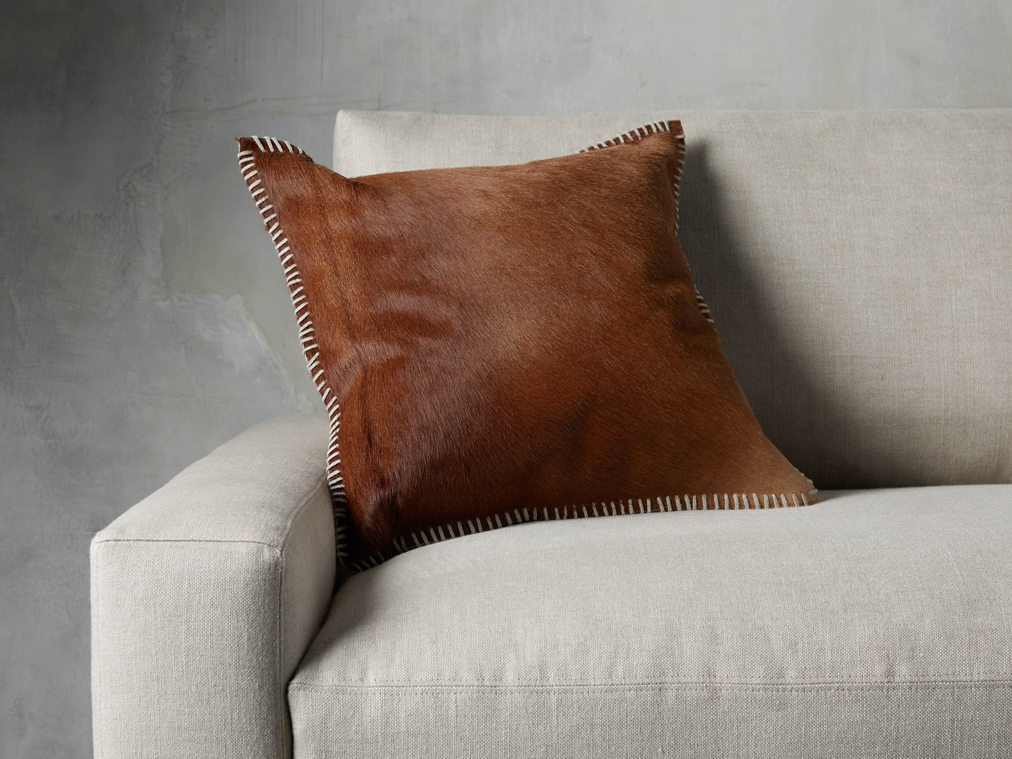 Whipstitch Hyde 20" Pillow, slide 1 of 7