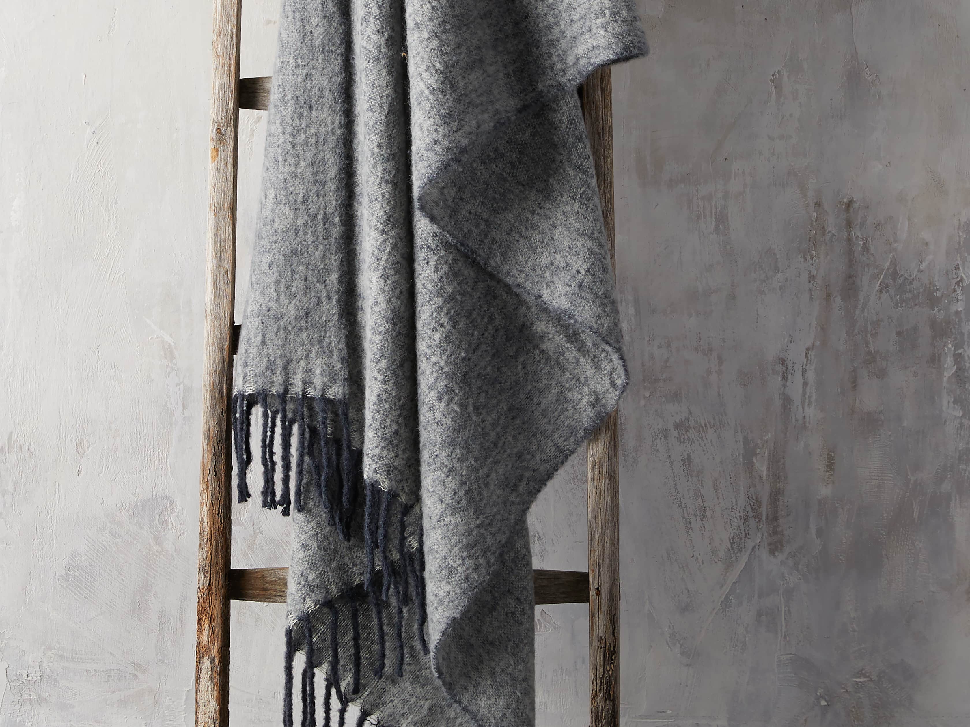 Brushed Heathered Throw