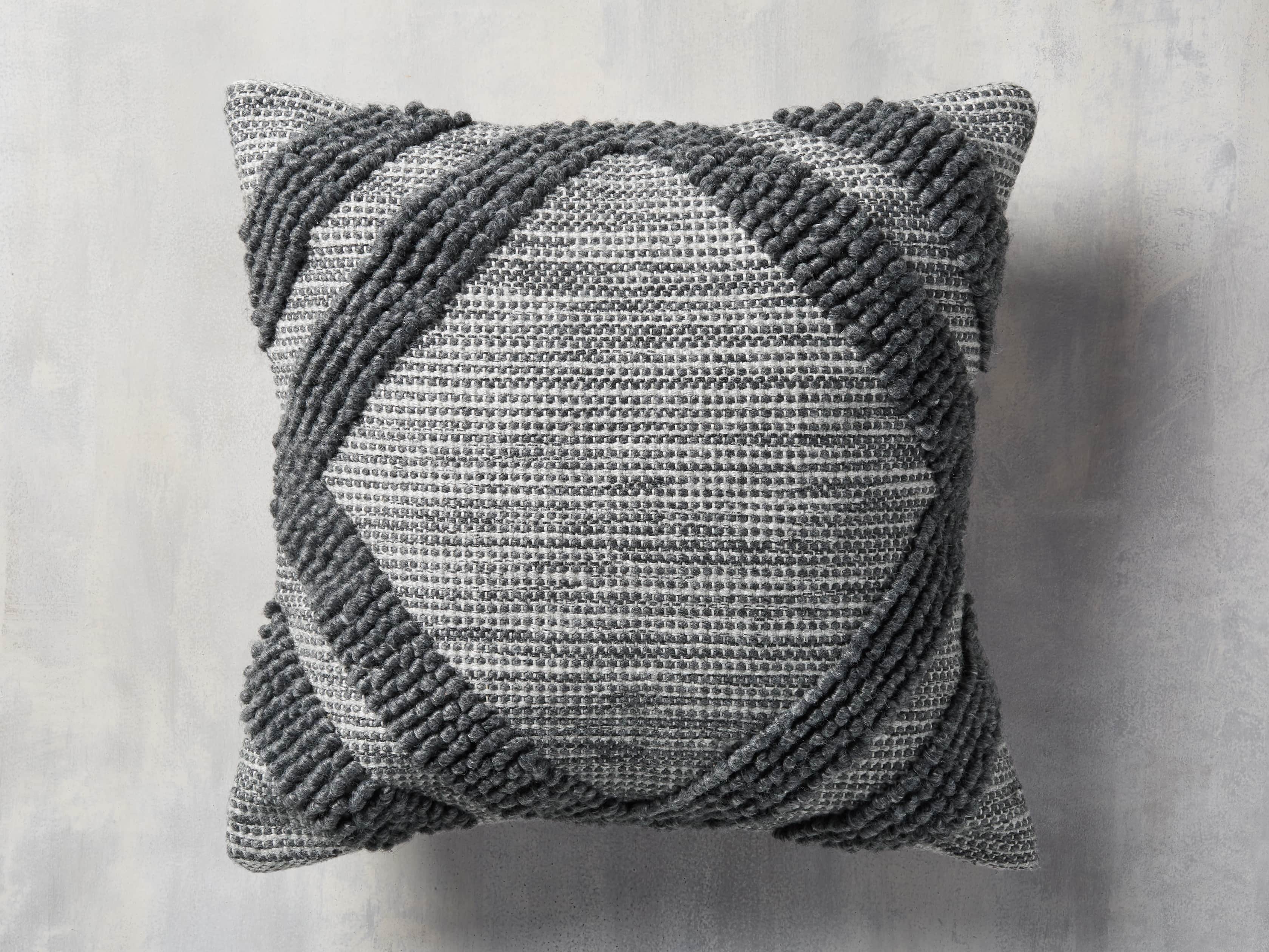 Capitola Outdoor Pillow in Charcoal, slide 1 of 5