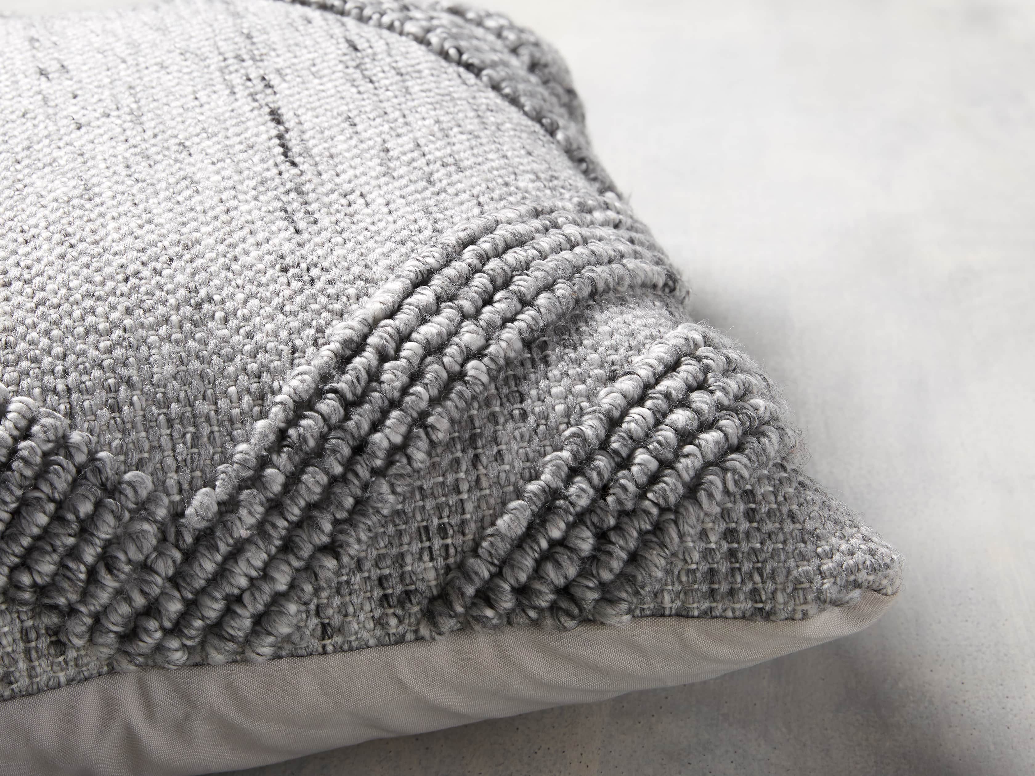 Capitola Outdoor Pillow in Grey, slide 3 of 6