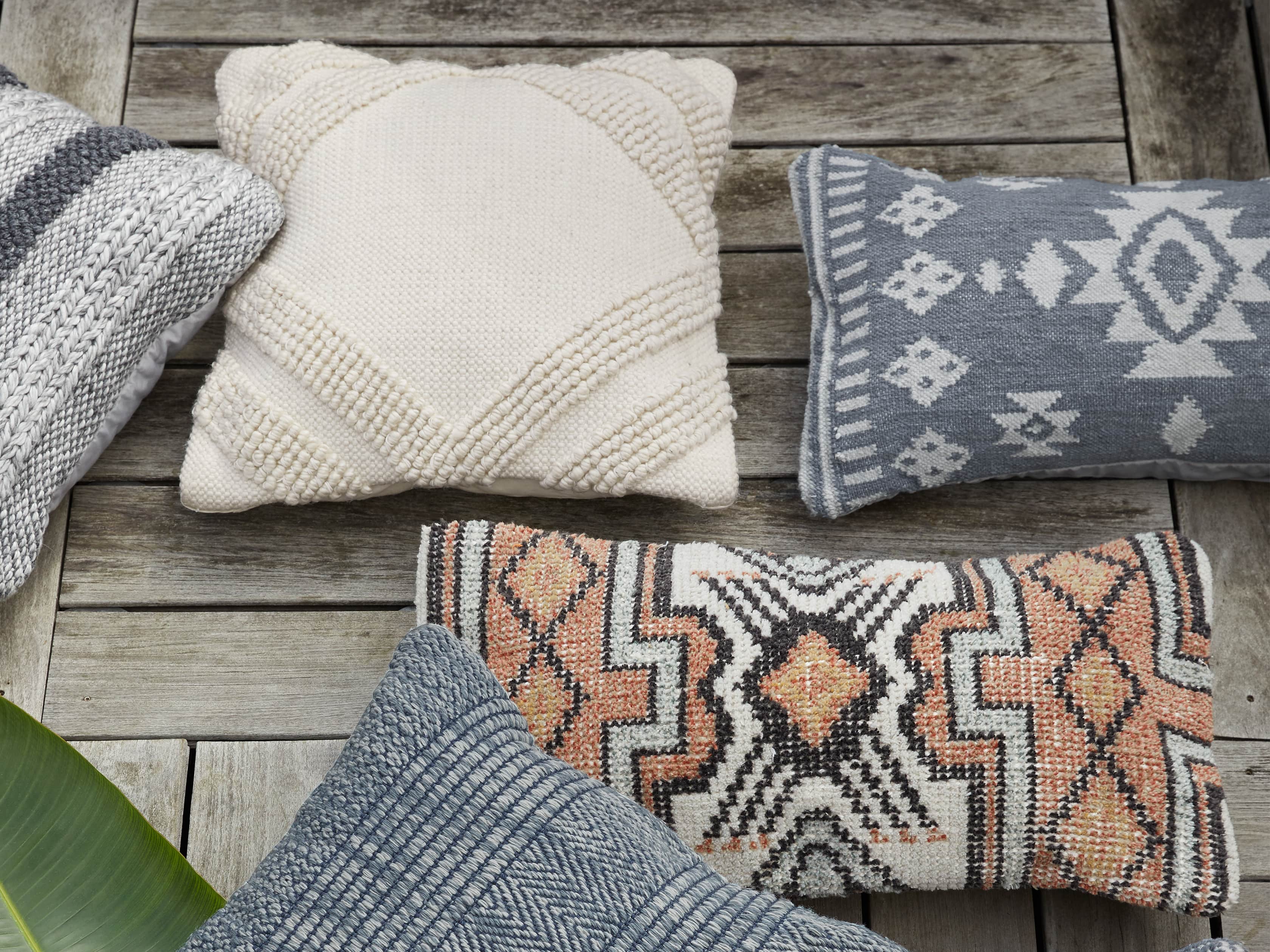 Capitola Pillow in Ivory, slide 8 of 8