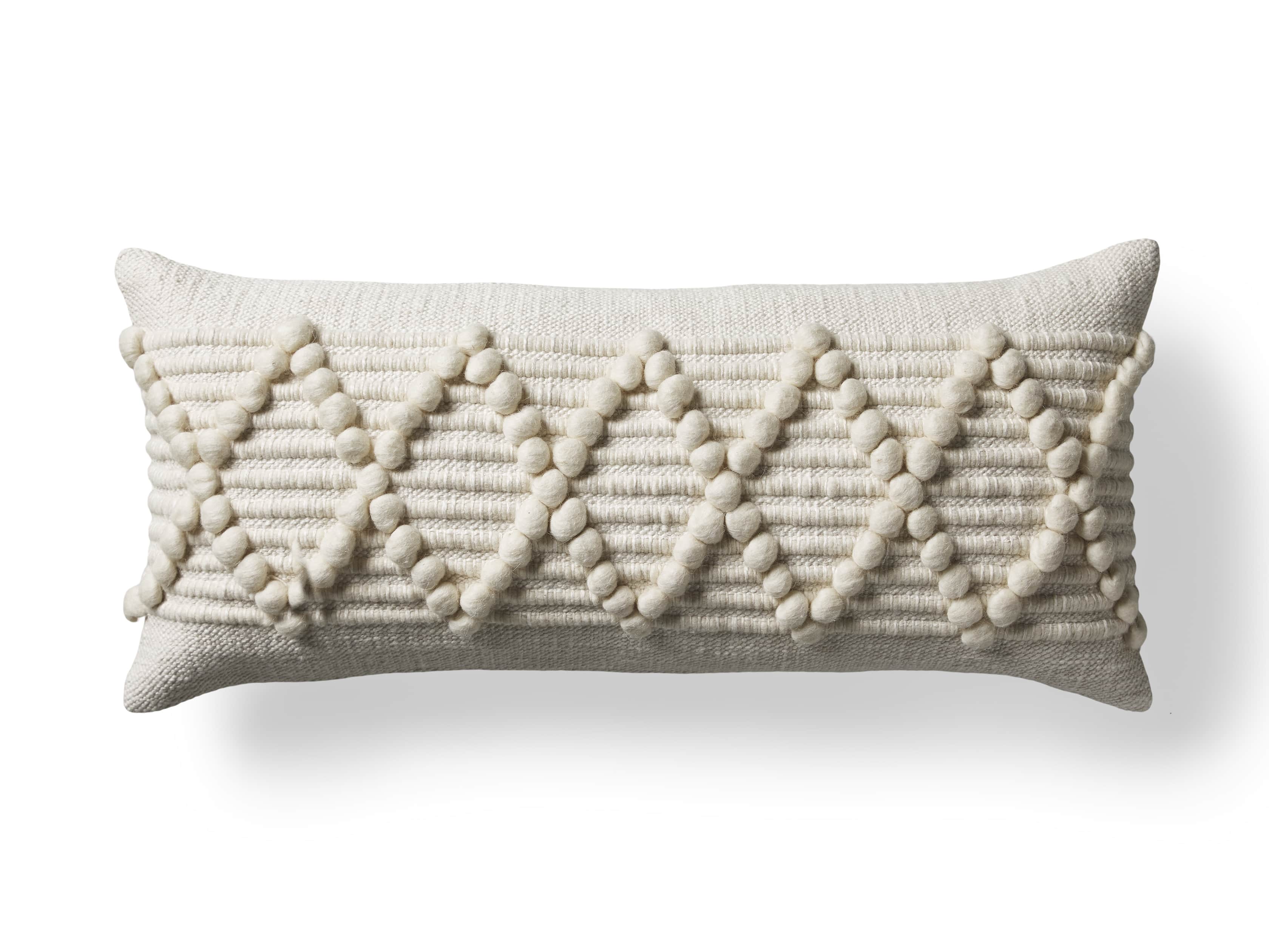 CHUNKY DIAMOND LUMBAR PILLOW COVER, slide 5 of 6